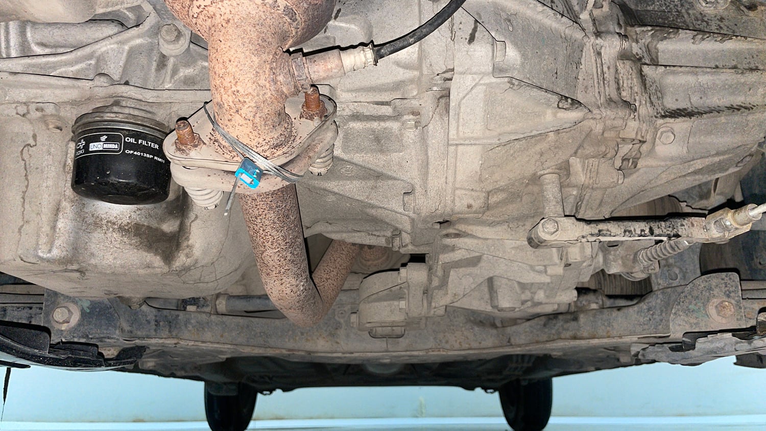 Used 2018 Maruti Suzuki Dzire VXi Petrol Manual extra FRONT LEFT UNDERBODY VIEW