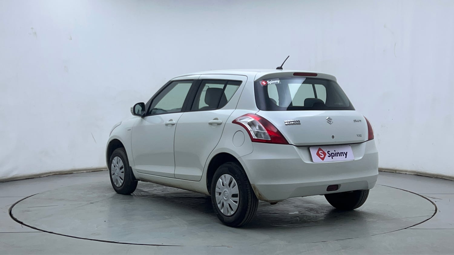 Used 2013 Maruti Suzuki Swift VXi Petrol Manual exterior LEFT REAR CORNER VIEW