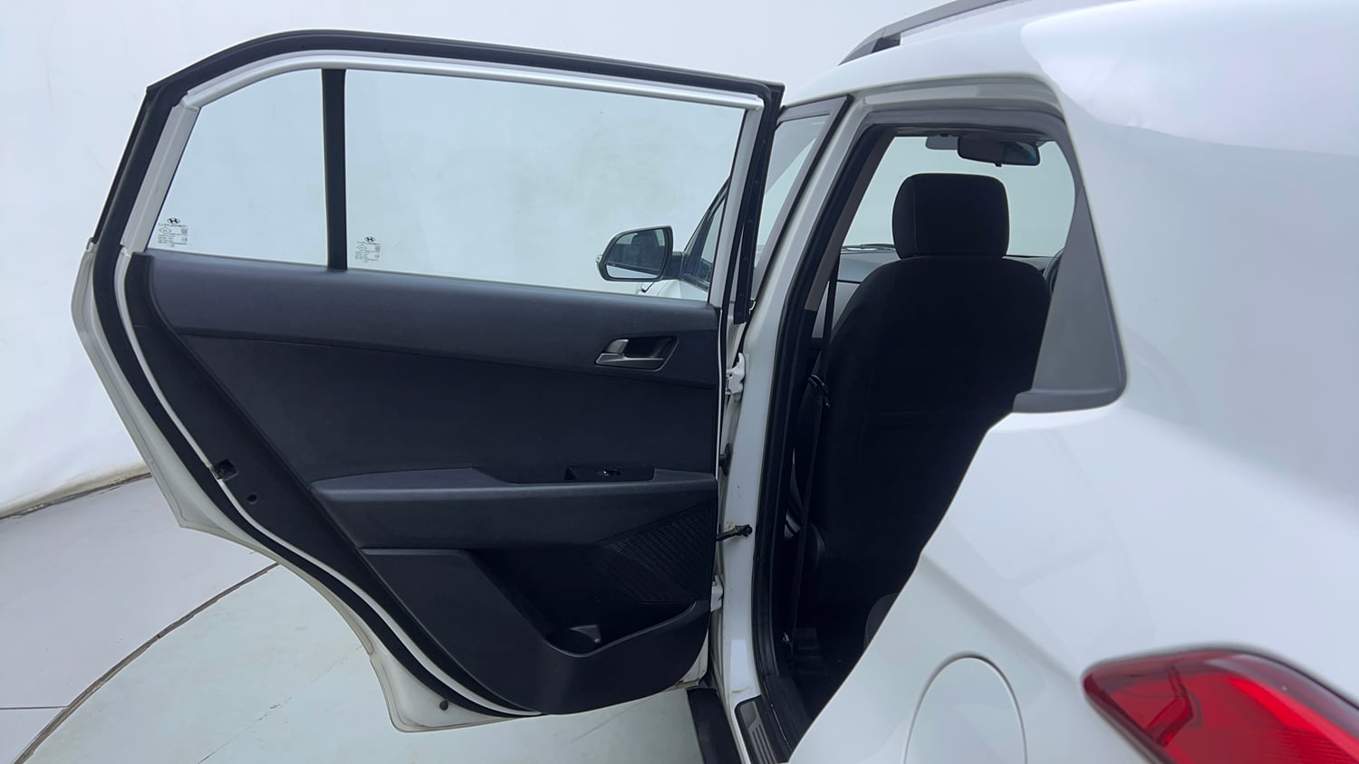 Used 2016 Hyundai Creta 1.6 SX Plus AT Petrol Petrol Automatic interior LEFT REAR DOOR OPEN VIEW