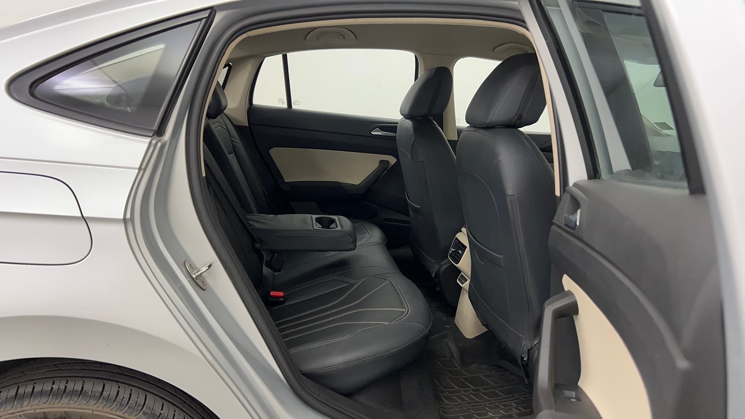 Used 2022 Skoda Slavia Ambition 1.0L TSI AT Petrol Automatic interior RIGHT SIDE REAR DOOR CABIN VIEW