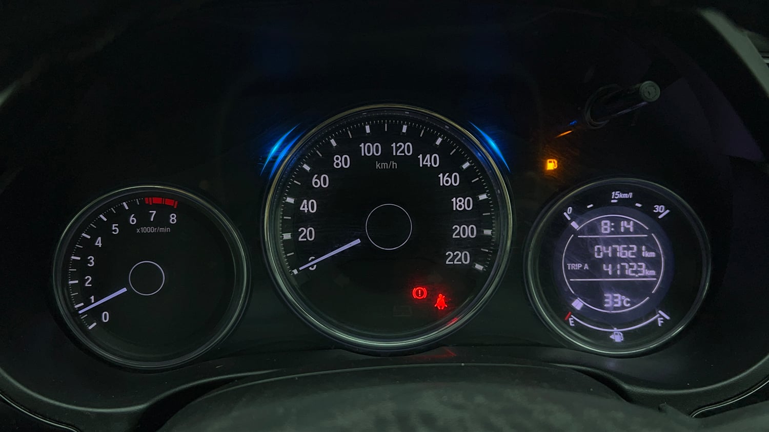 Used 2019 Honda City SV Petrol Petrol Manual interior CLUSTERMETER VIEW