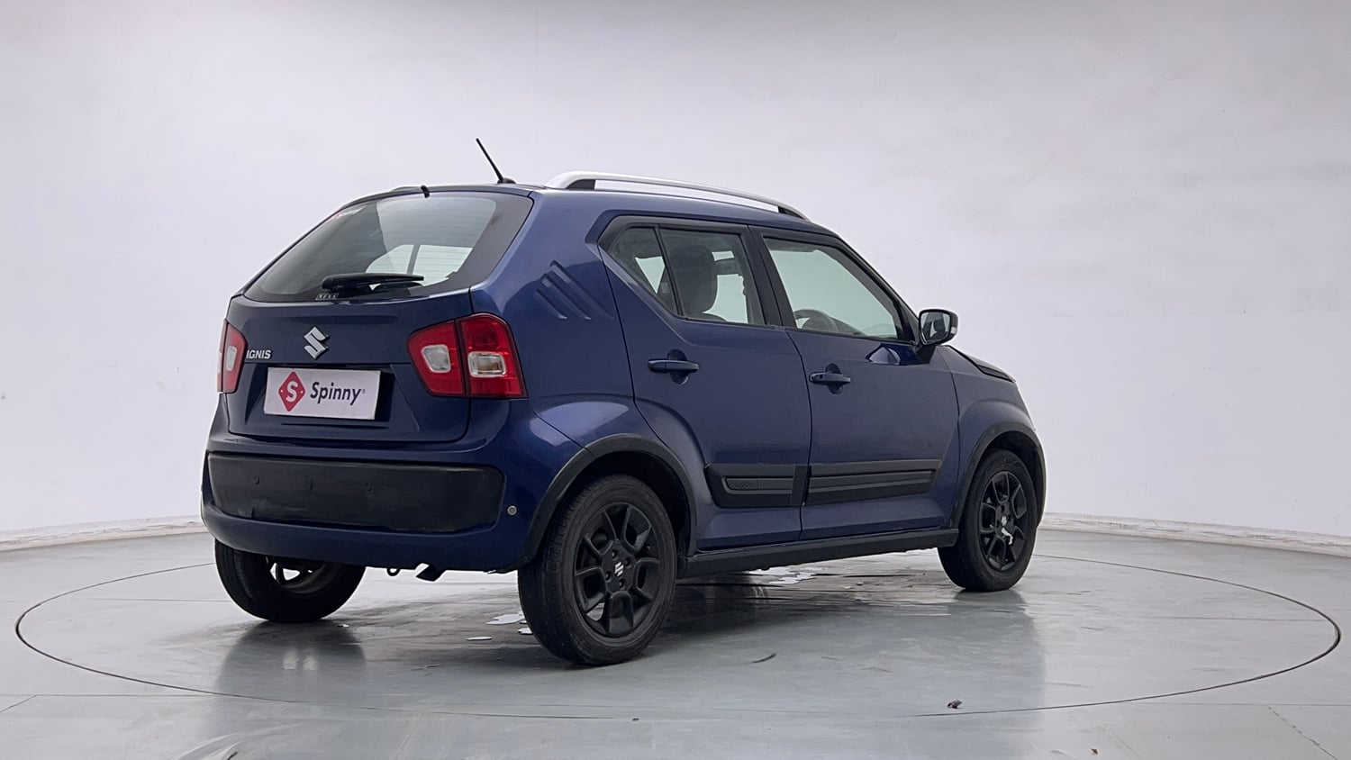 Used 2019 Maruti Suzuki Ignis Zeta 1.2 AMT Petrol Automatic exterior RIGHT REAR CORNER VIEW