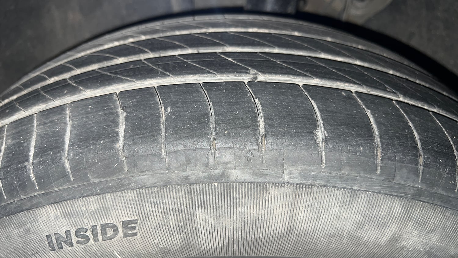 Used 2018 Skoda Octavia 1.8 TSI L&K Petrol Automatic tyres LEFT FRONT TYRE TREAD VIEW