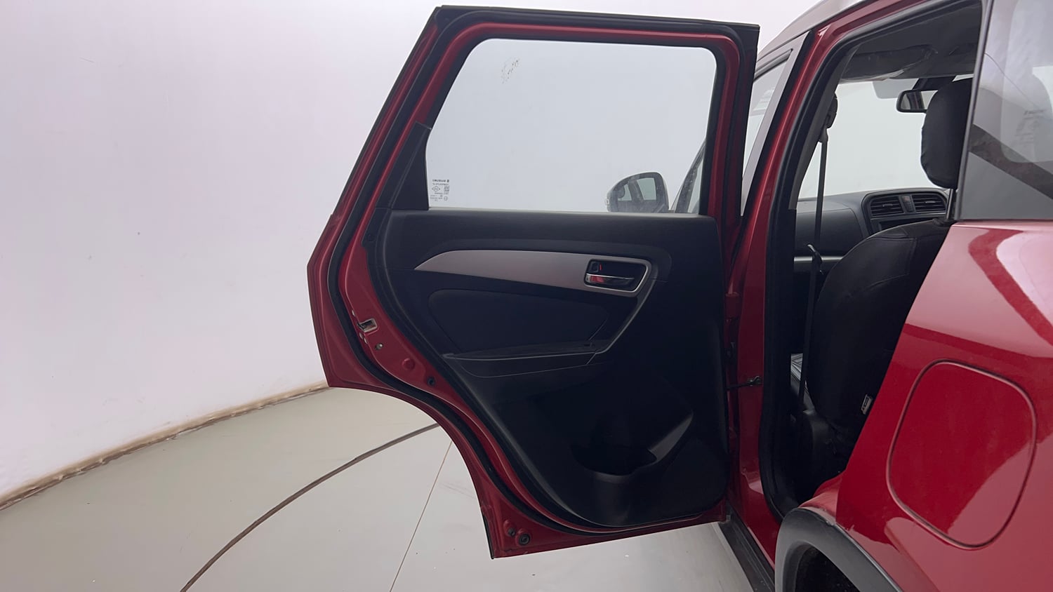 Used 2020 maruti-suzuki Vitara Brezza ZXi Plus Petrol Manual interior LEFT REAR DOOR OPEN VIEW