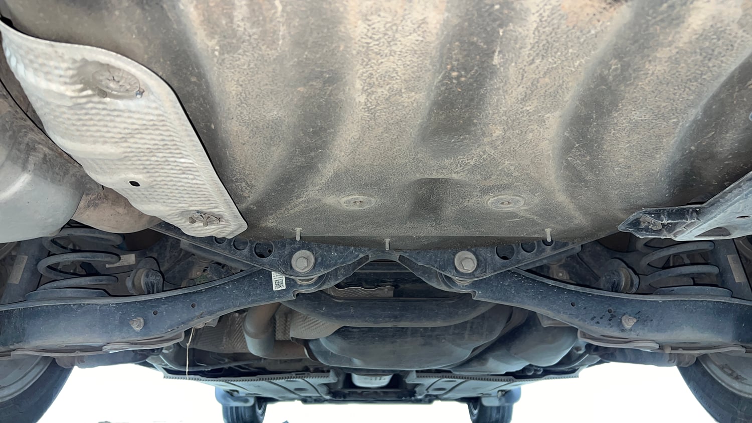 Used 2018 Skoda Octavia 1.8 TSI L&K Petrol Automatic extra REAR UNDERBODY VIEW (TAKEN FROM REAR)