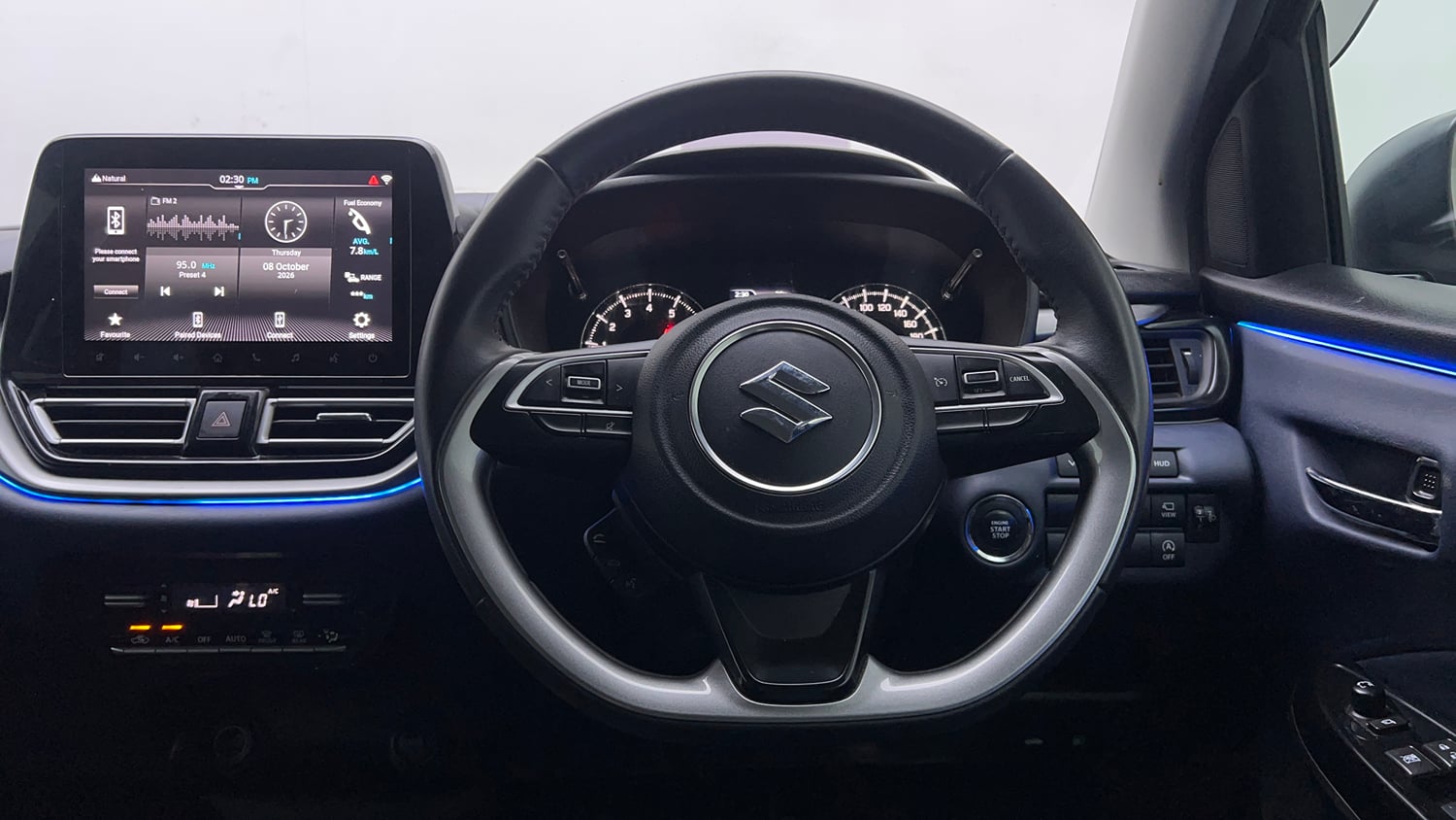 Used 2024 Maruti Suzuki Baleno Alpha AGS Petrol Automatic interior STEERING VIEW