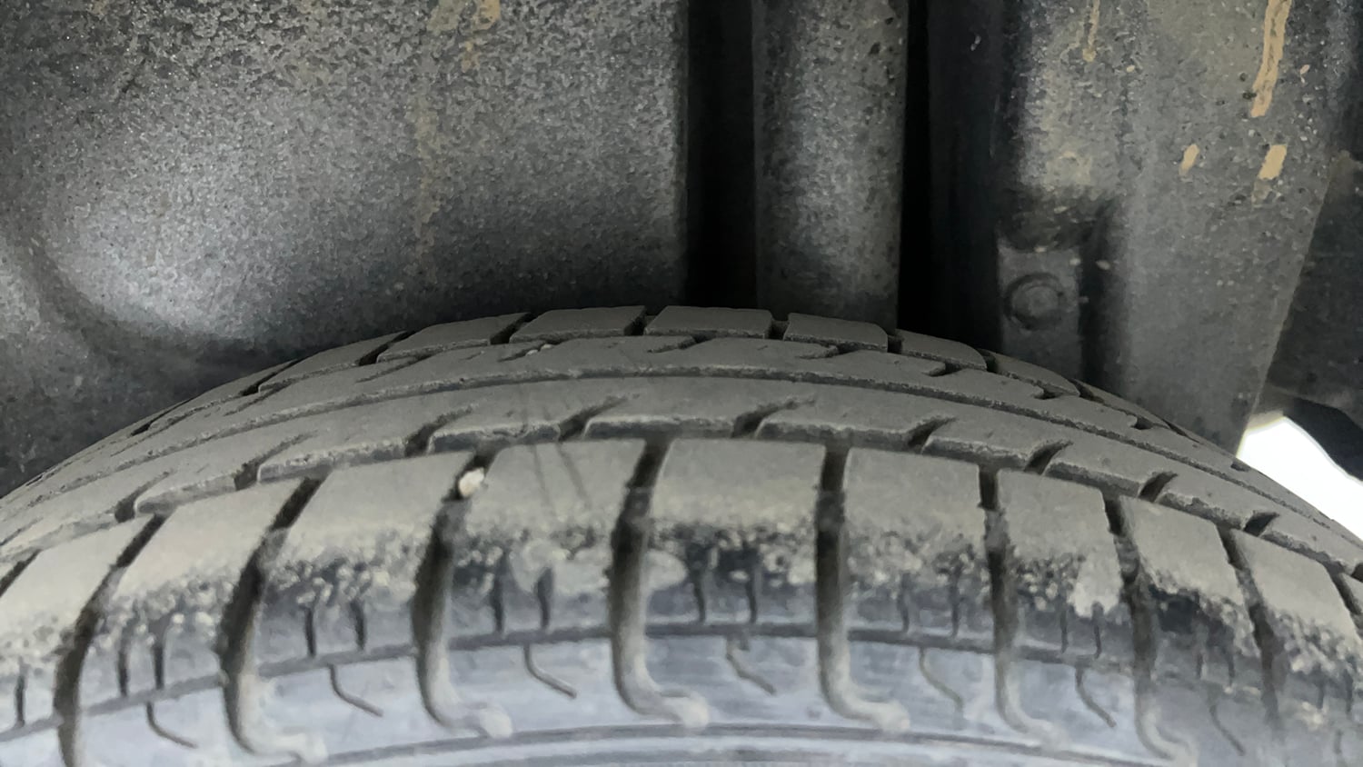 Used 2016 Maruti Suzuki Swift Dzire VXI Petrol Manual tyres LEFT REAR TYRE TREAD VIEW
