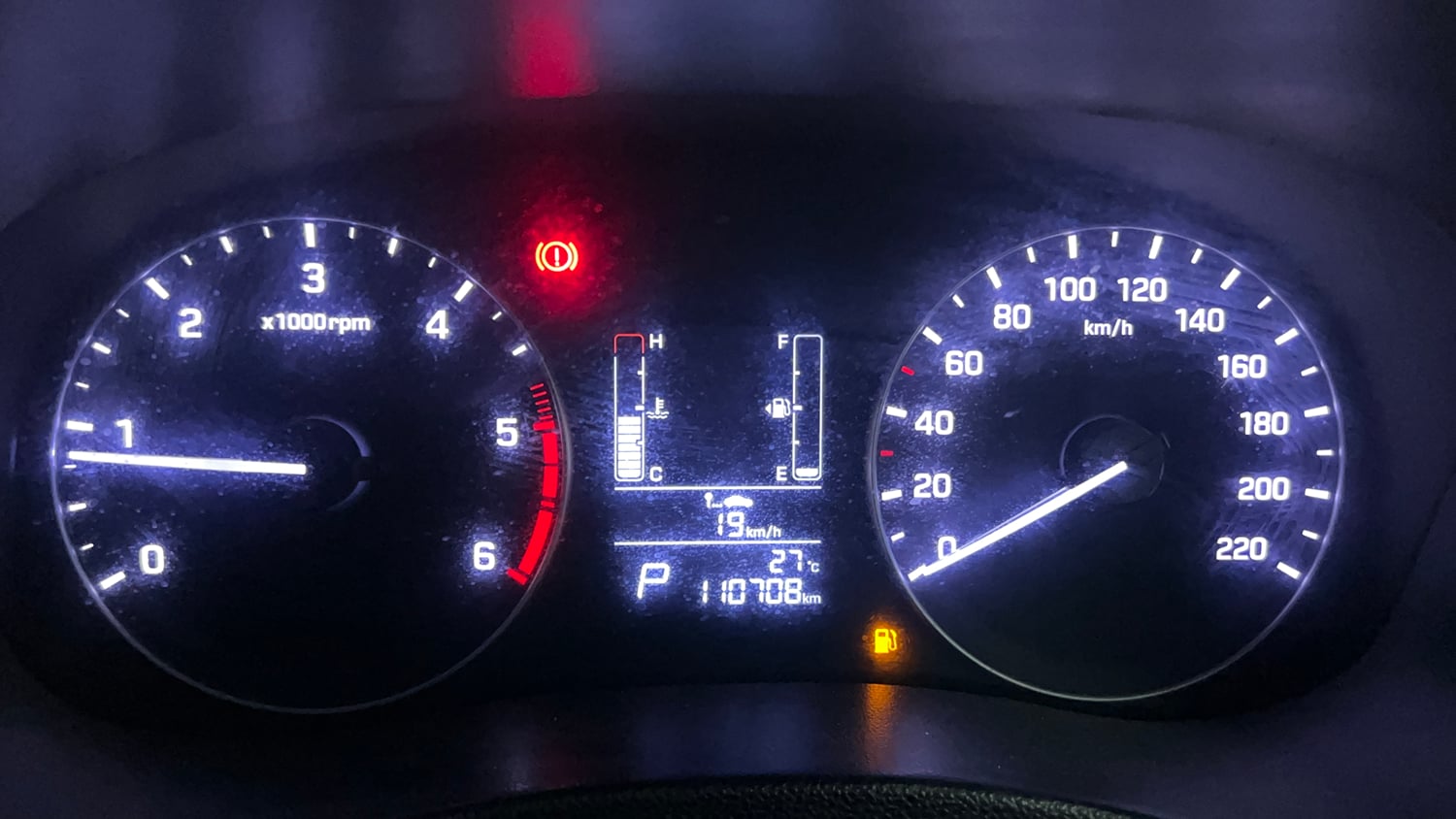 Used 2018 Hyundai Creta SX 1.6 AT CRDi Diesel Automatic interior CLUSTERMETER VIEW