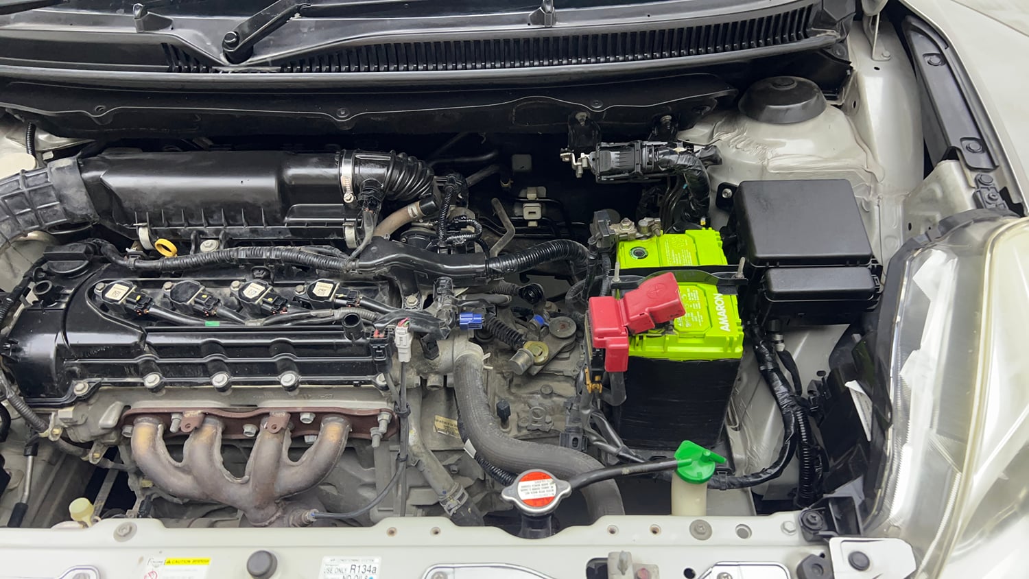 Used 2018 Maruti Suzuki Baleno Zeta 1.2 Petrol Manual engine ENGINE LEFT SIDE VIEW
