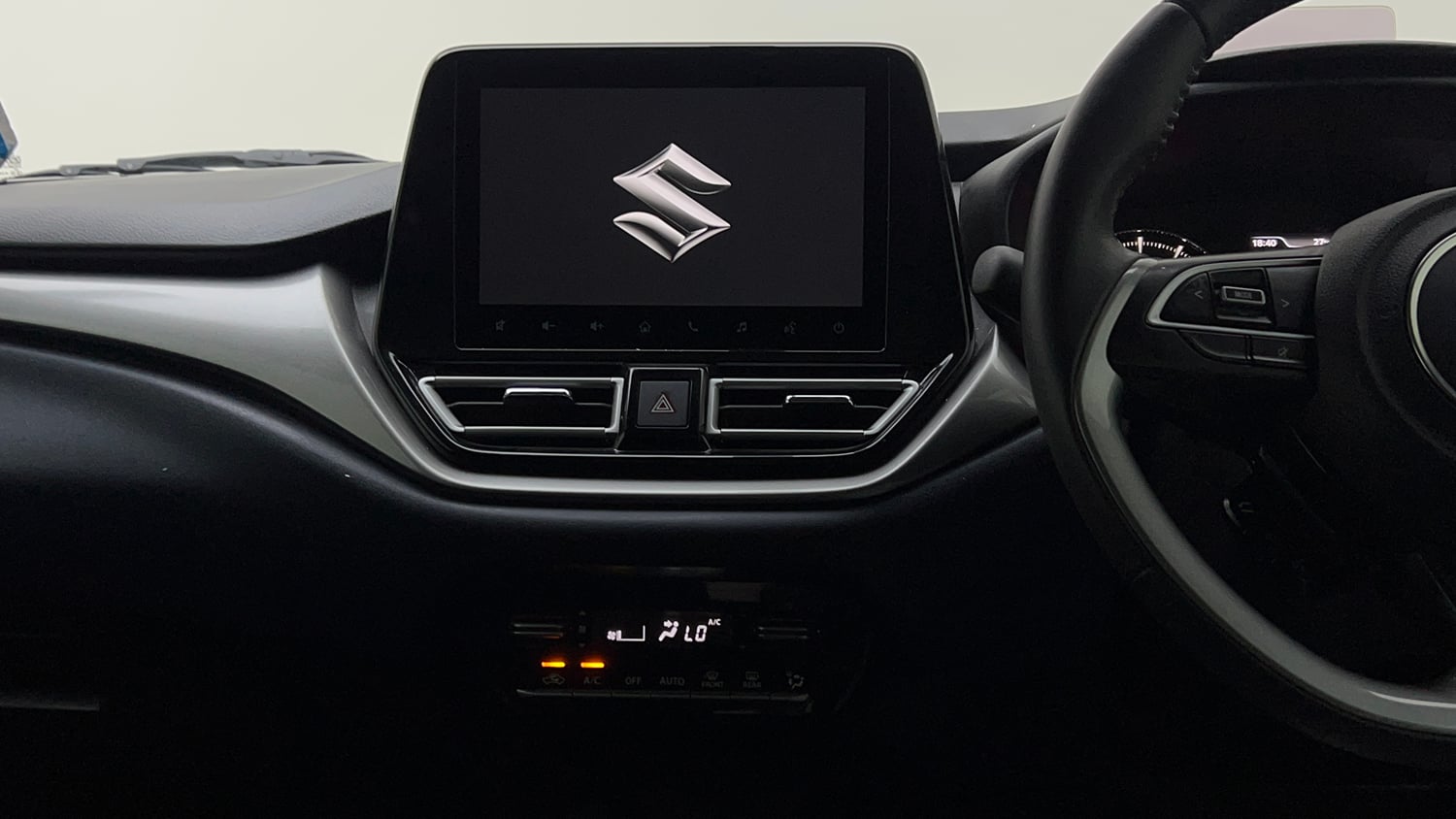 Used 2024 Maruti Suzuki Baleno Alpha AGS Petrol Automatic interior MUSIC SYSTEM & AC CONTROL VIEW