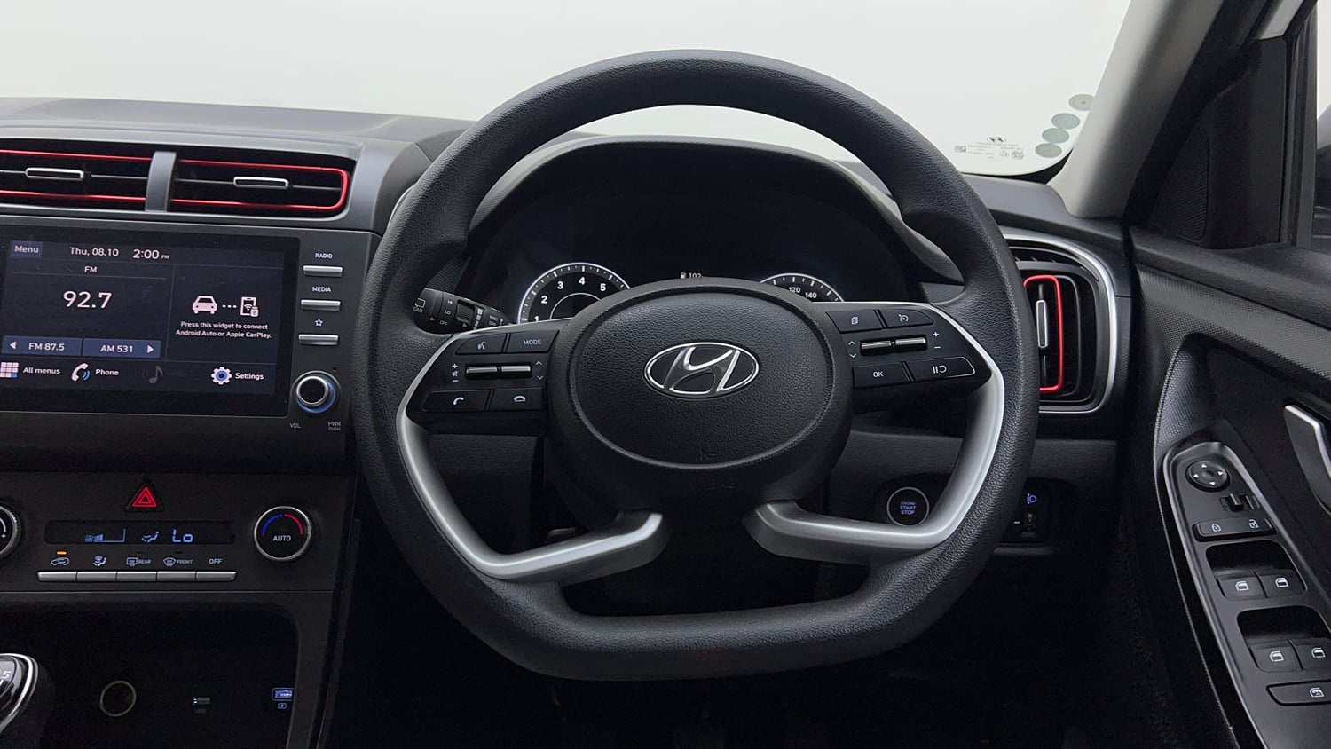 Used 2023 Hyundai Creta S Plus 1.5 Petrol Knight Petrol Manual interior STEERING VIEW