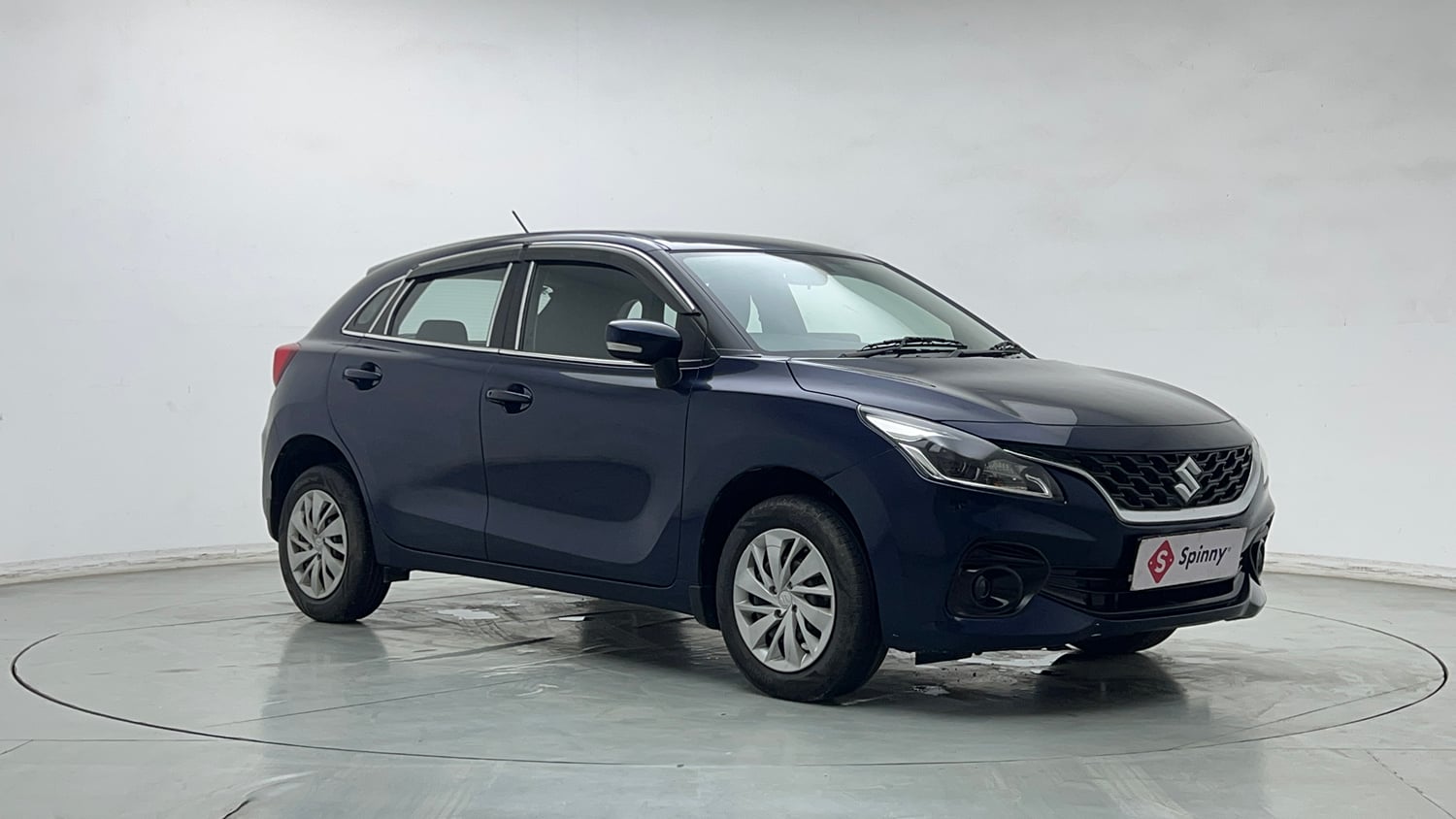 Used 2022 Maruti Suzuki Baleno Delta MT Petrol Manual exterior RIGHT FRONT CORNER VIEW