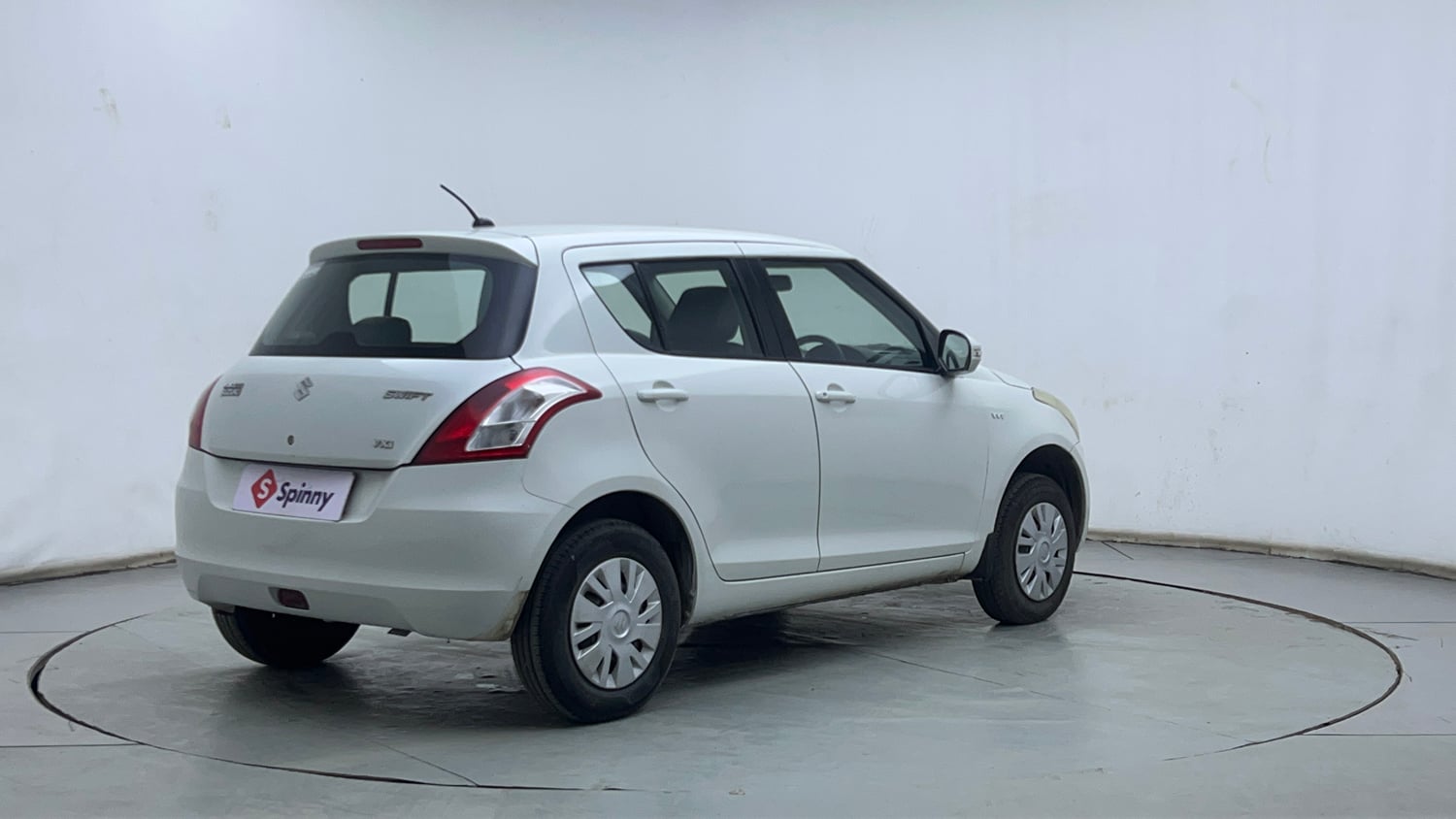 Used 2013 Maruti Suzuki Swift VXi Petrol Manual exterior RIGHT REAR CORNER VIEW
