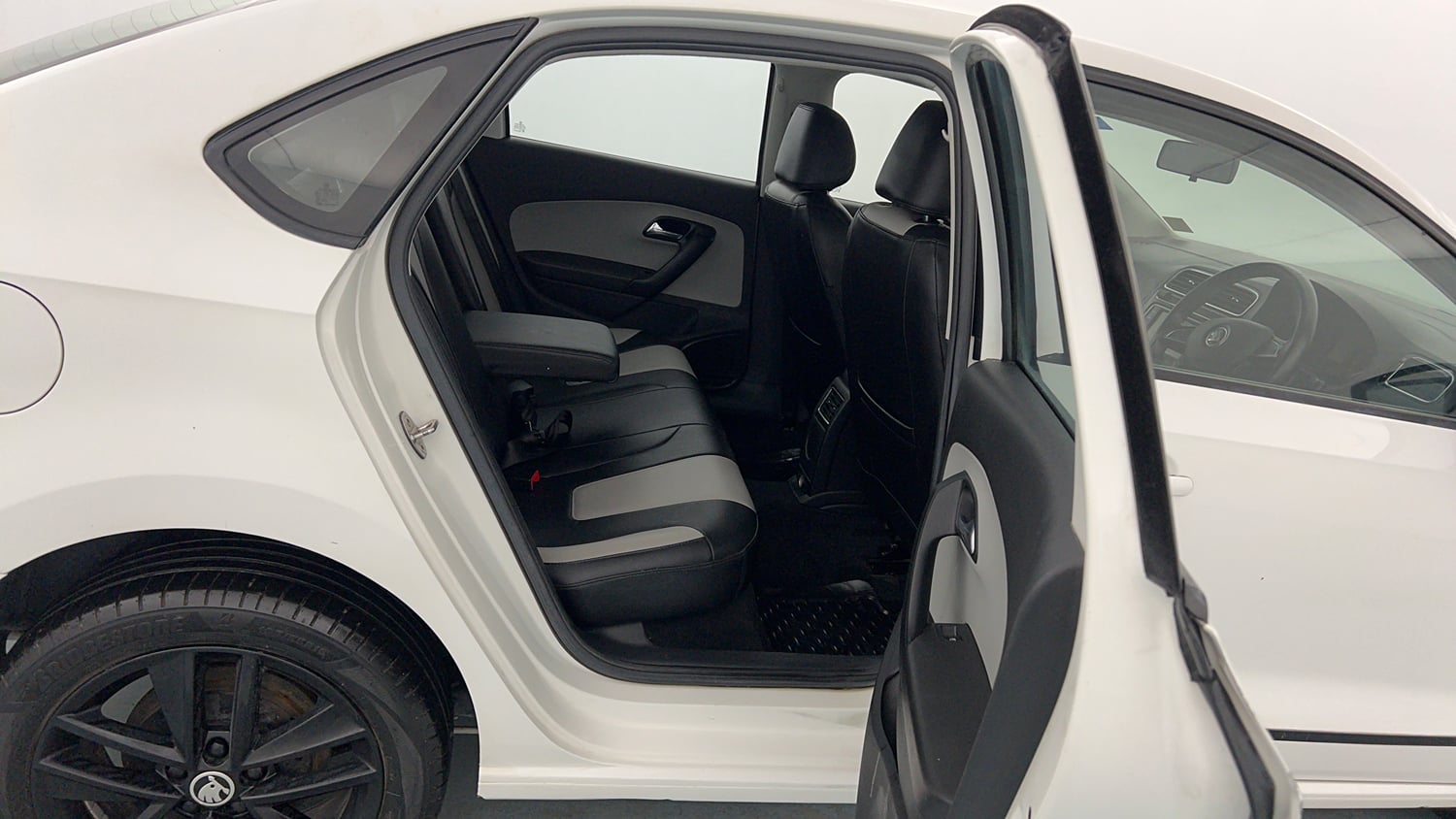 Used 2021 Skoda Rapid Ambition Petrol Manual interior RIGHT SIDE REAR DOOR CABIN VIEW