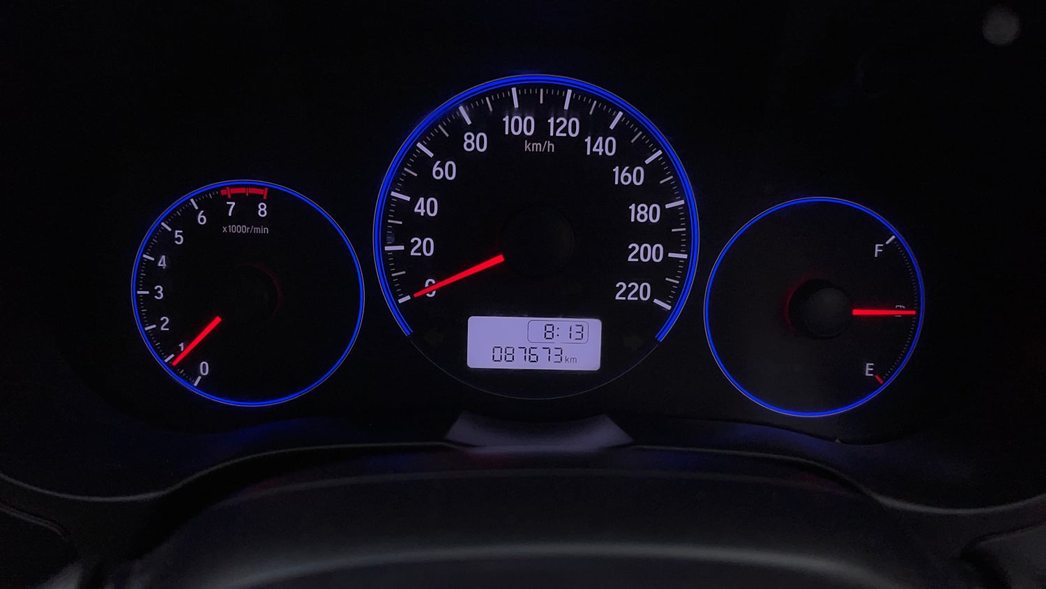 Used 2016 Honda City S Petrol Manual interior CLUSTERMETER VIEW
