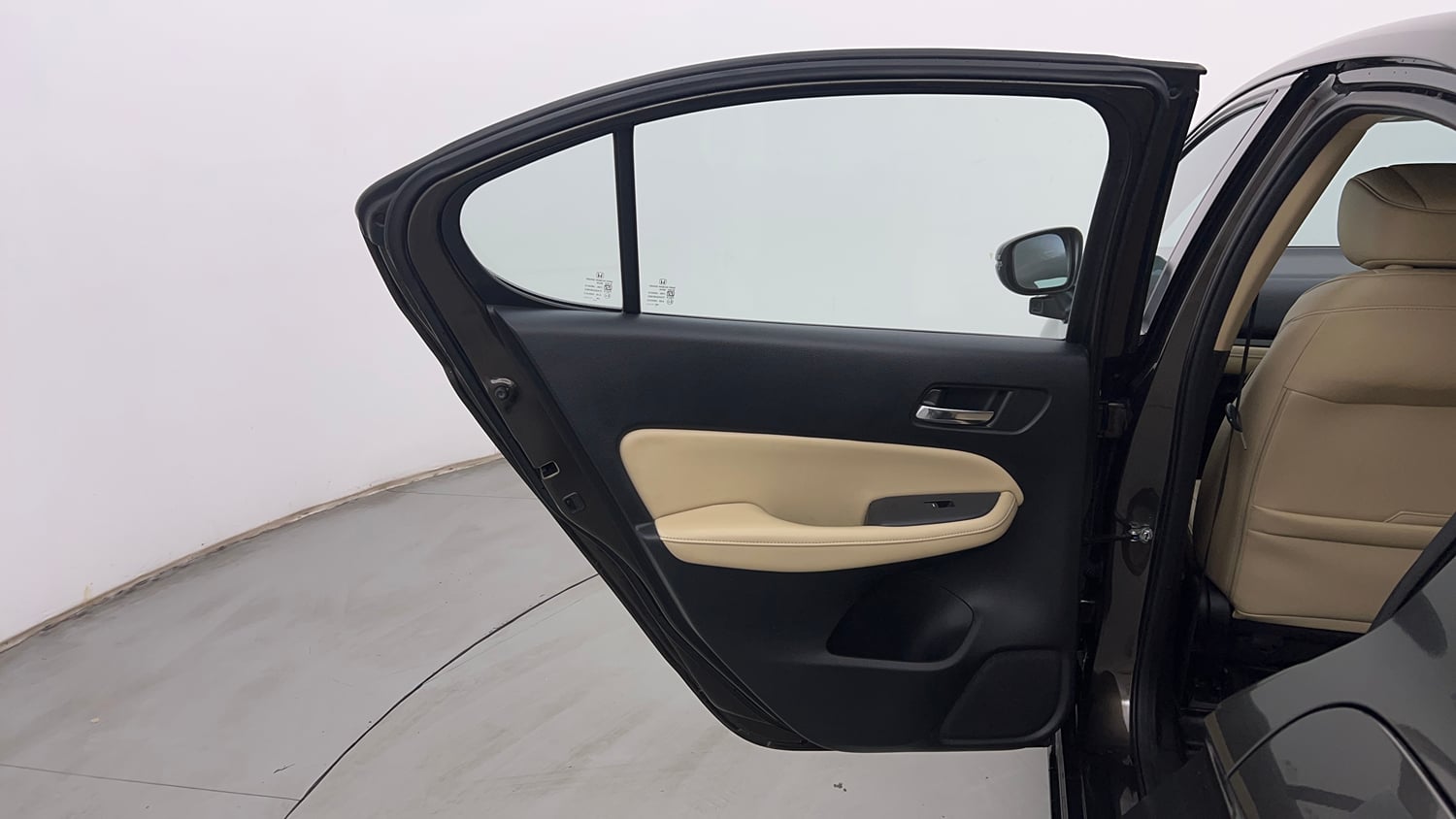 Used 2021 Honda City ZX CVT Petrol Petrol Automatic interior LEFT REAR DOOR OPEN VIEW