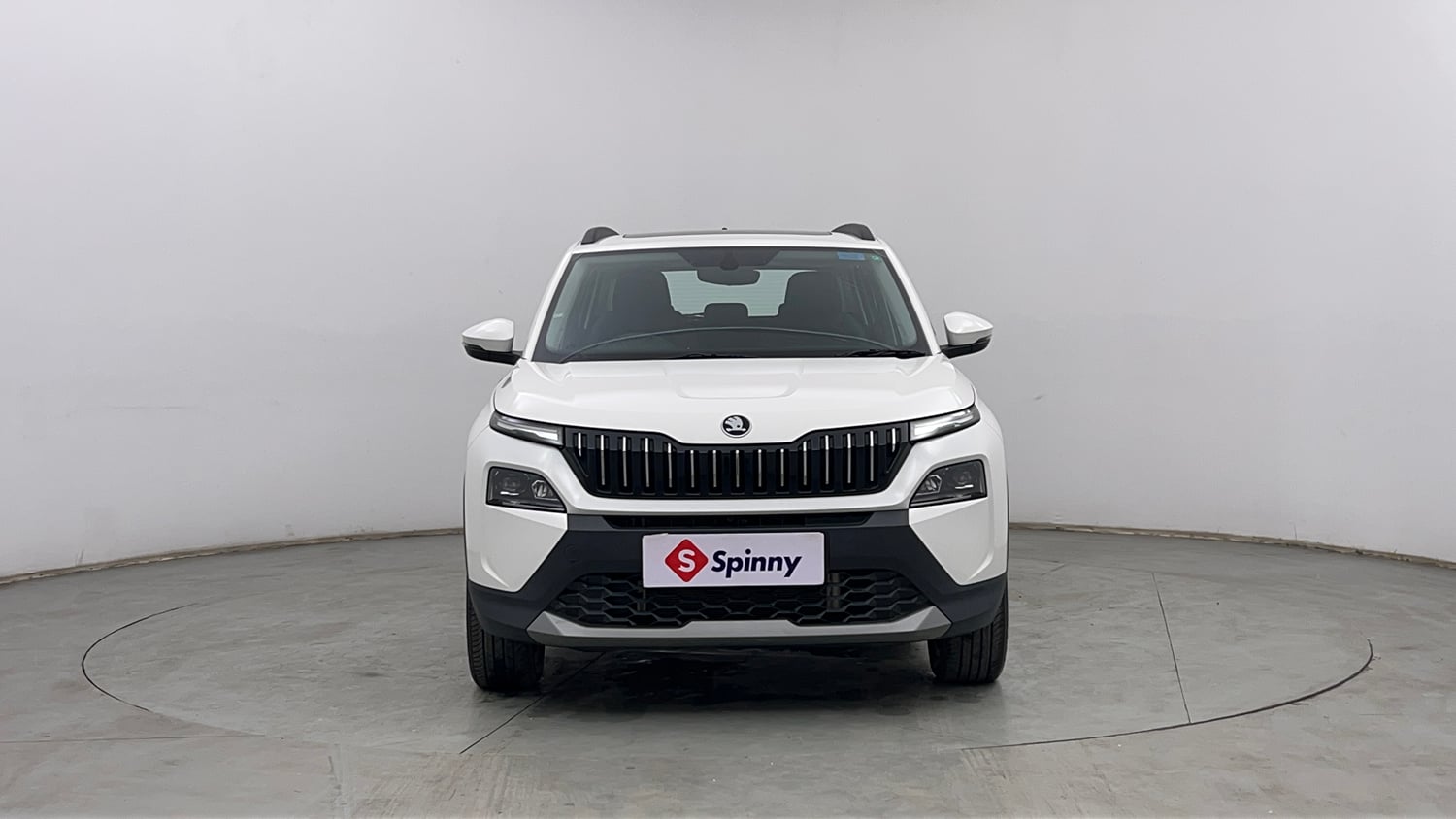 Used 2026 Skoda Kylaq Prestige+ 1.0 TSI MT Petrol Manual exterior FRONT VIEW