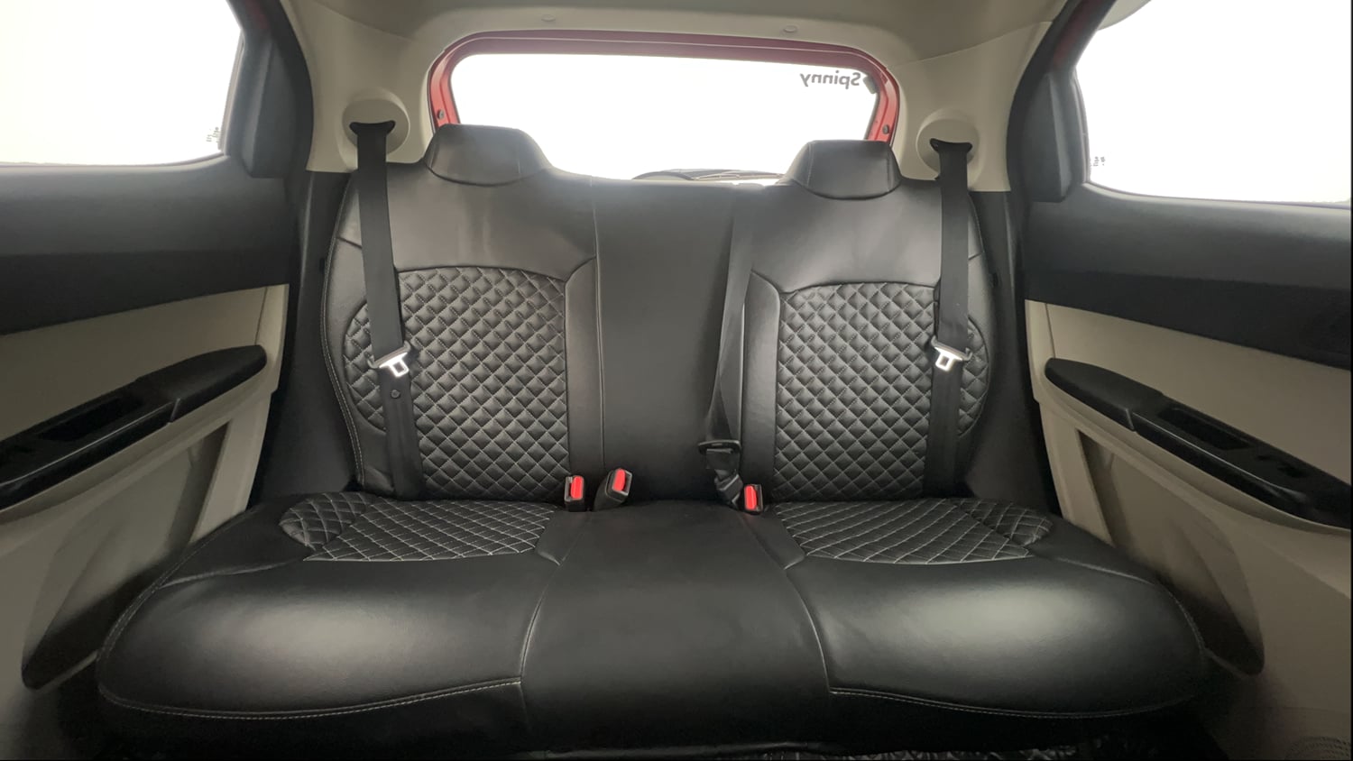 Used 2024 Tata Tiago XZA Plus iCNG Cng Automatic interior REAR SEAT CONDITION VIEW