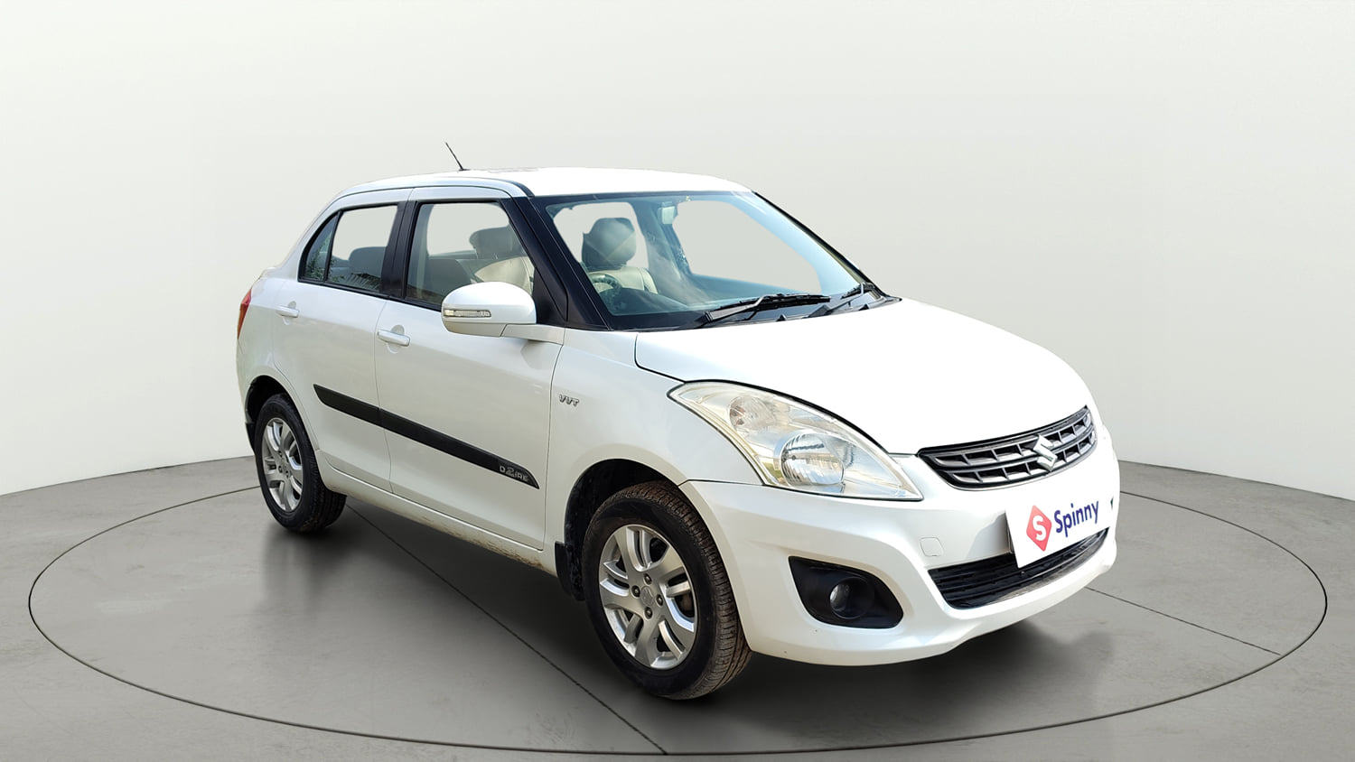 Used 2012 Maruti Suzuki Swift Dzire ZXI Petrol Manual exterior RIGHT FRONT CORNER VIEW