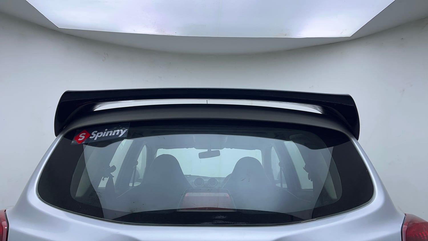 Used 2018 Datsun Go Plus T Petrol Manual exterior BACK WINDSHIELD VIEW