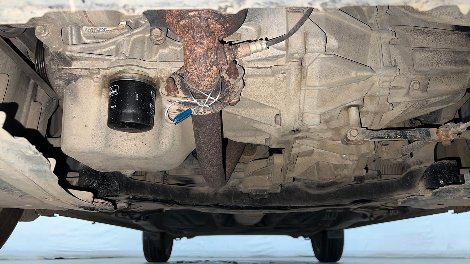 Used 2018 Maruti Suzuki Baleno Delta 1.2 Petrol Manual extra FRONT LEFT UNDERBODY VIEW