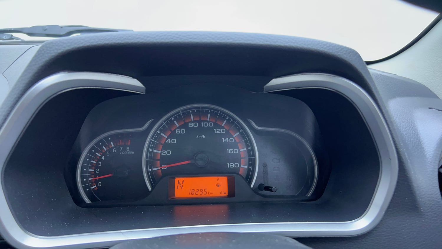 Used 2017 Maruti Suzuki Alto K10 VXi AMT Petrol Automatic interior CLUSTERMETER VIEW