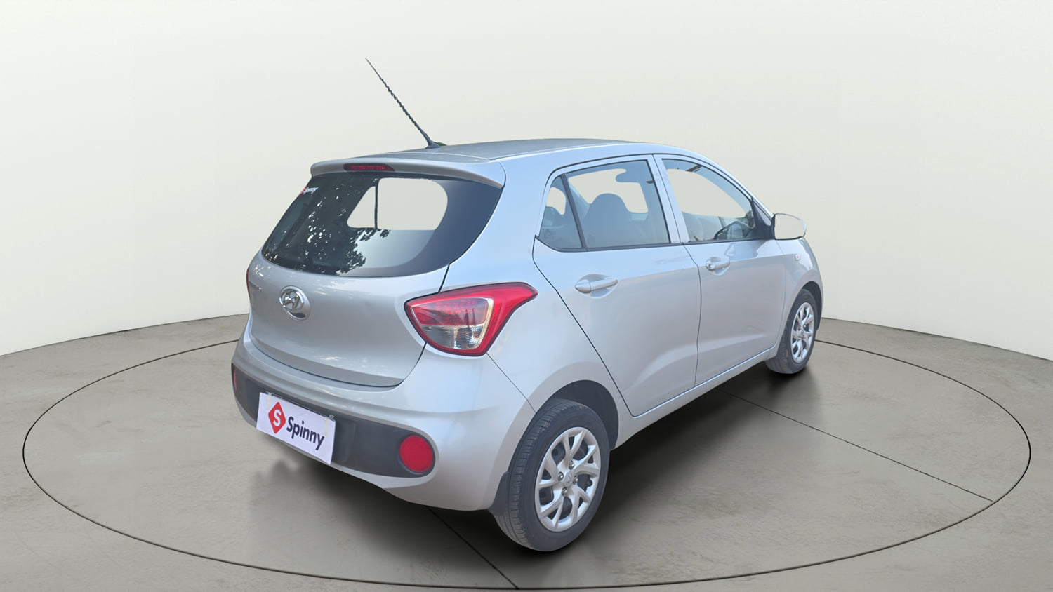 Used 2018 Hyundai Grand i10 Magna 1.2 Kappa VTVT Petrol Manual exterior RIGHT REAR CORNER VIEW
