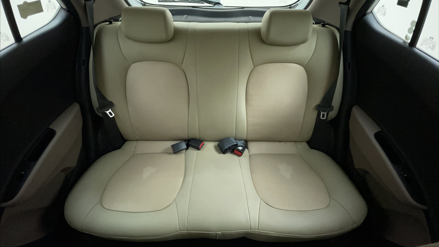Used 2014 Hyundai Grand i10 Asta AT 1.2 Kappa VTVT Petrol Automatic interior REAR SEAT CONDITION VIEW