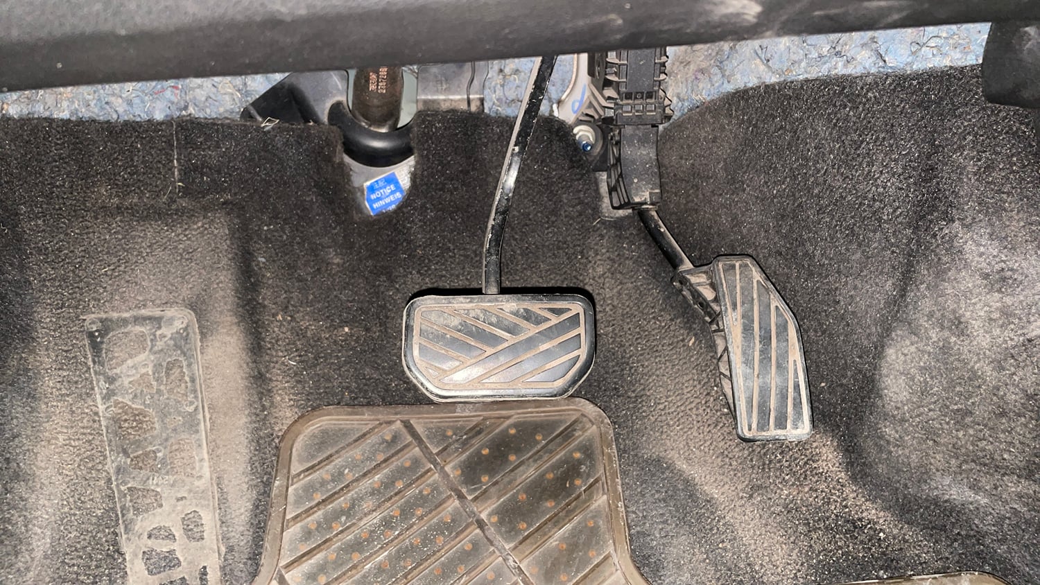Used 2017 Maruti Suzuki Baleno Zeta 1.2 AT Petrol Automatic interior PEDALS VIEW