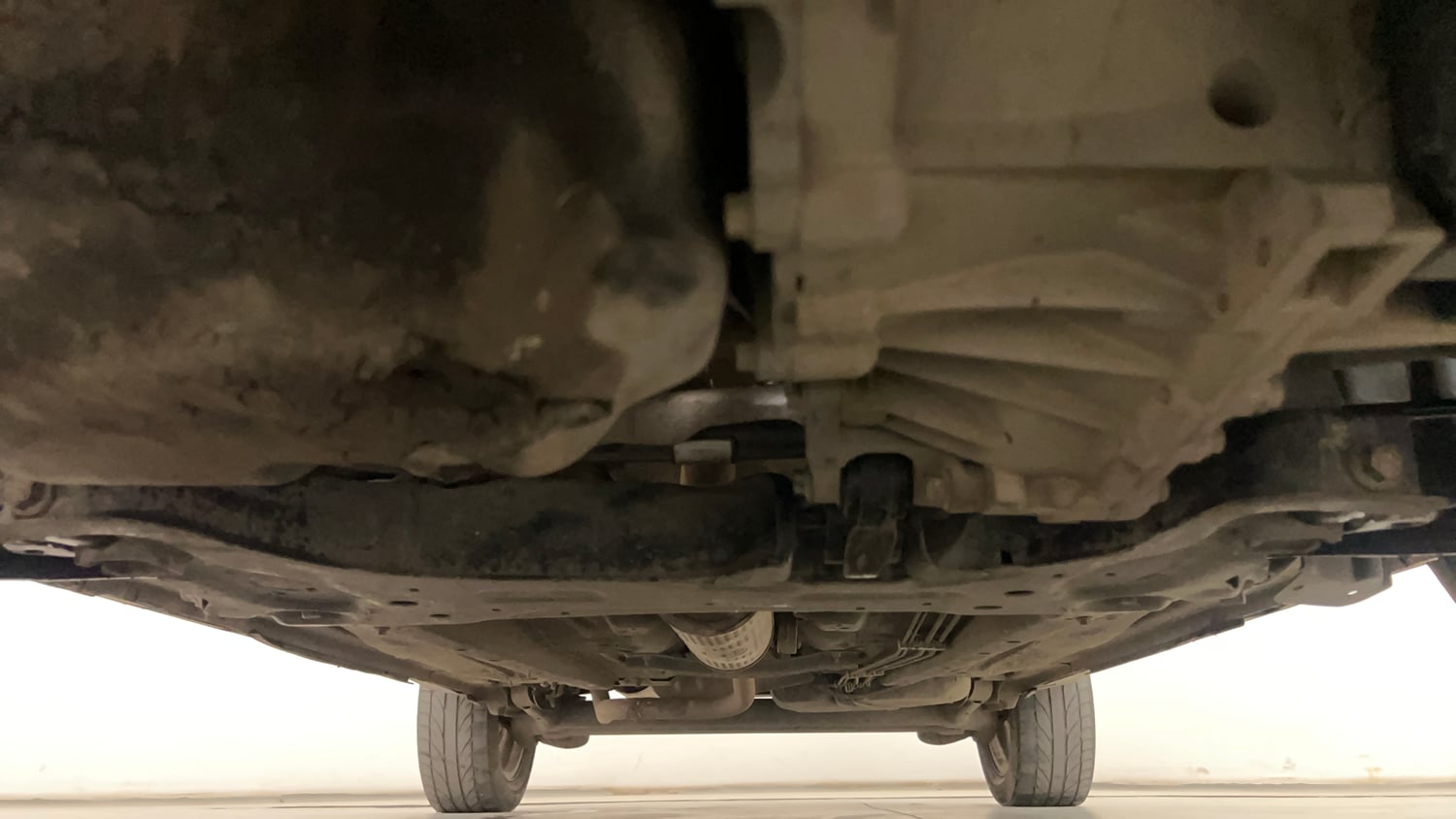 Used 2018 Ford EcoSport Titanium 1.5L Ti-VCT Petrol Manual extra FRONT LEFT UNDERBODY VIEW