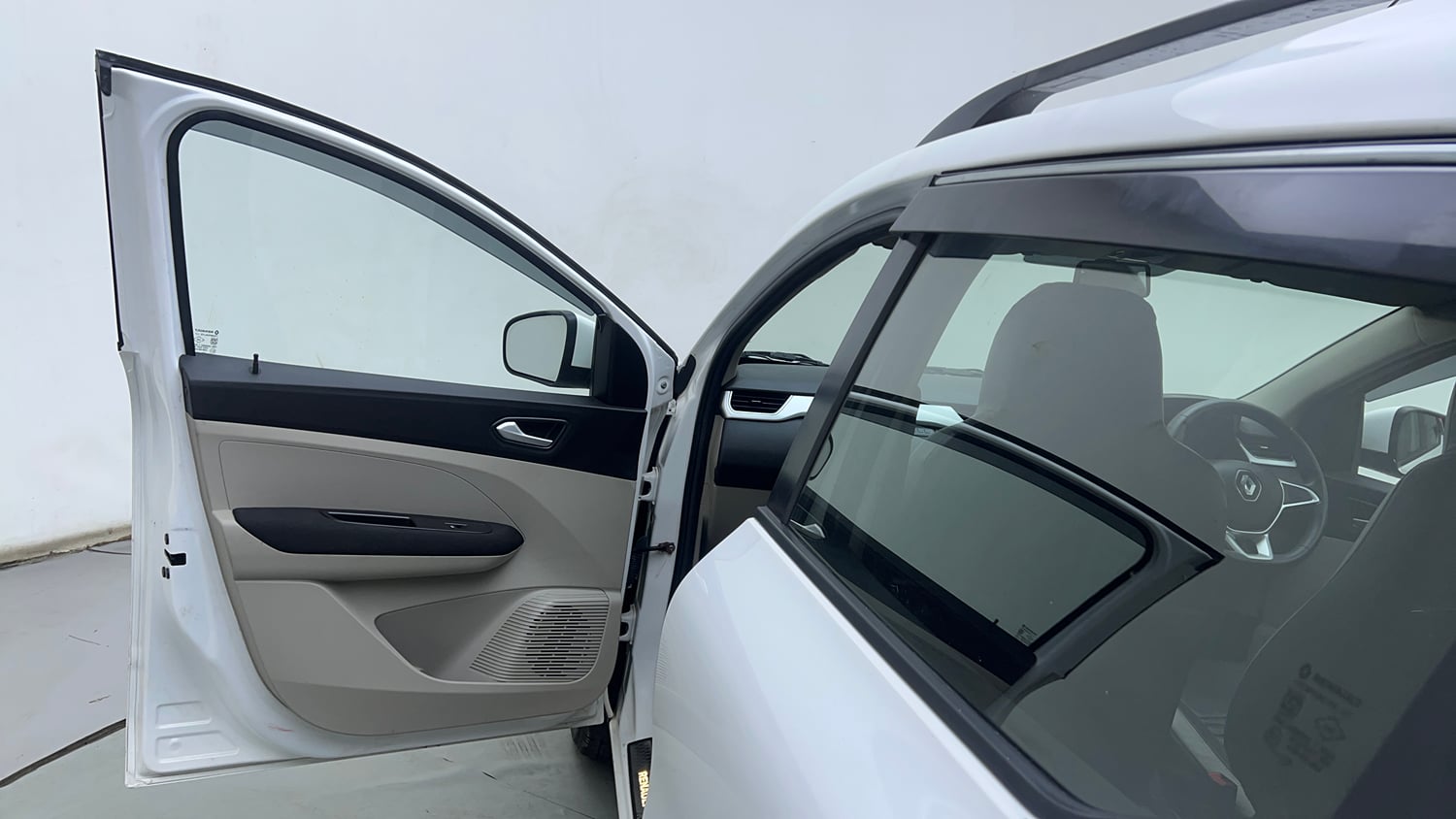 Used 2021 Renault Triber RXZ EASY-R AMT Petrol Automatic interior LEFT FRONT DOOR OPEN VIEW