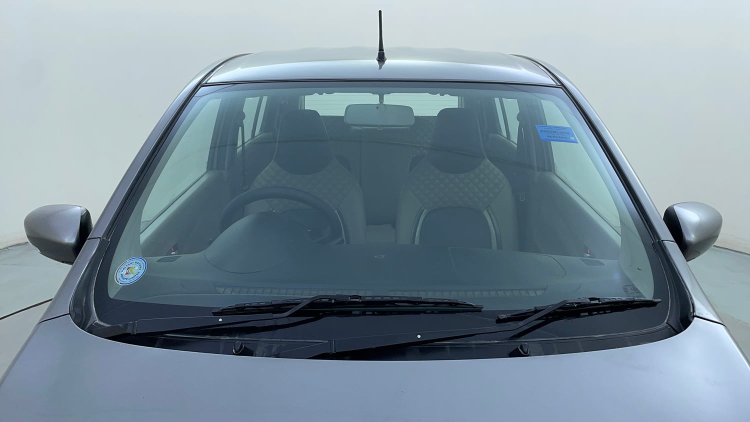 Used 2016 Maruti Suzuki Celerio ZXI (O) AMT Petrol Automatic exterior FRONT WINDSHIELD VIEW