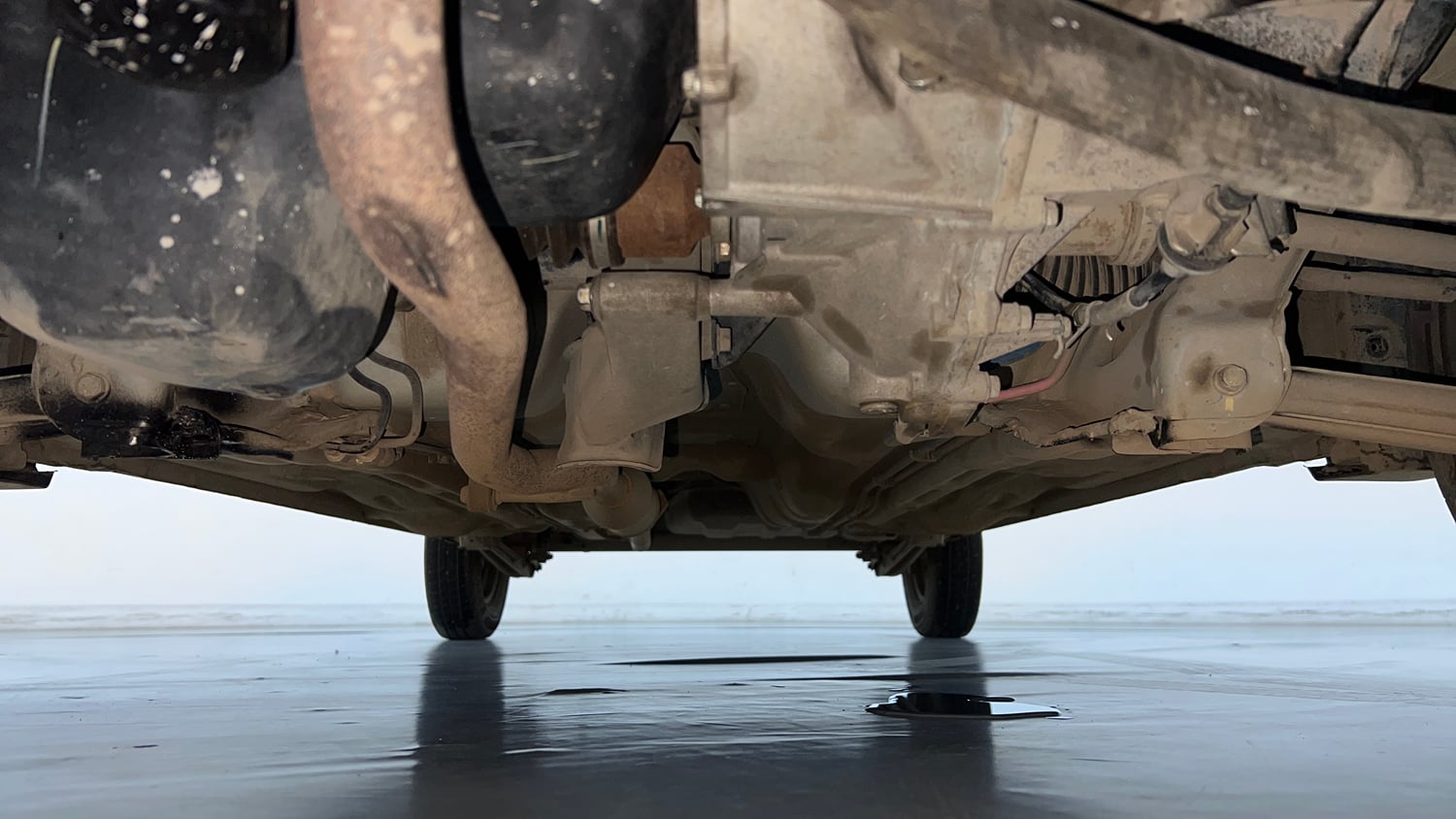 Used 2021 Maruti Suzuki Alto 800 LXi (O) Petrol Manual extra FRONT LEFT UNDERBODY VIEW