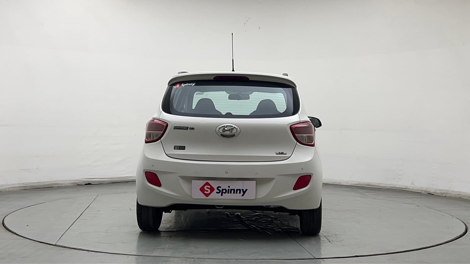 Used 2016 Hyundai Grand i10 Anniversary Edition Petrol Manual exterior BACK VIEW
