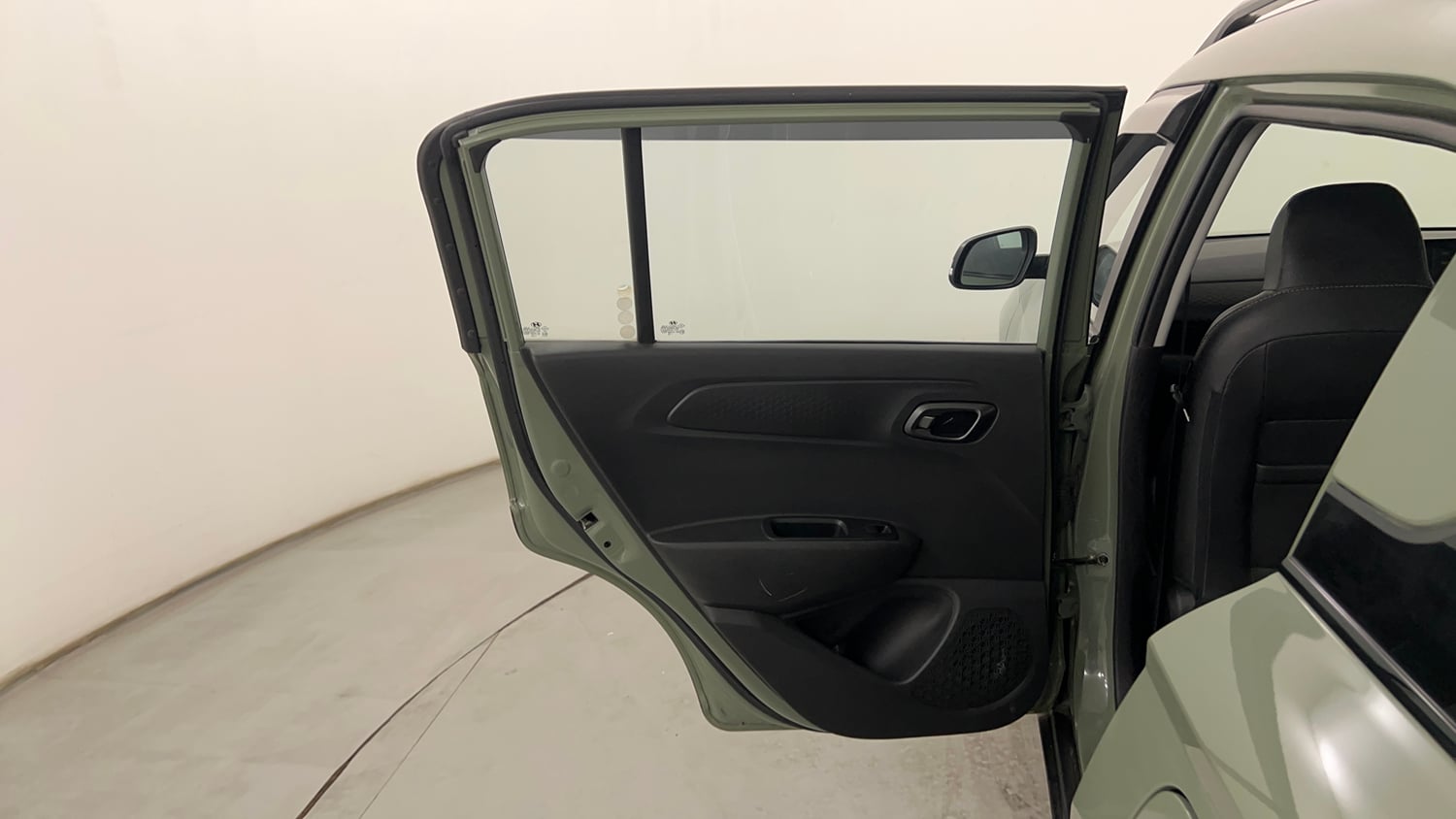 Used 2024 Hyundai Exter SX 1.2 AMT Petrol Automatic interior LEFT REAR DOOR OPEN VIEW
