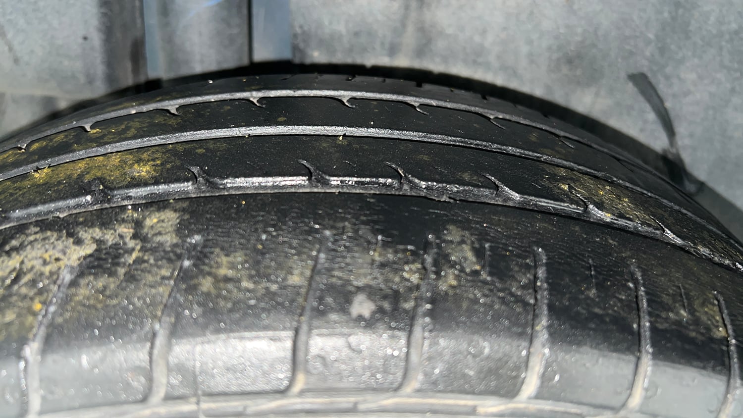 Used 2022 Maruti Suzuki Ciaz Zeta 1.5 Petrol Manual tyres RIGHT REAR TYRE TREAD VIEW