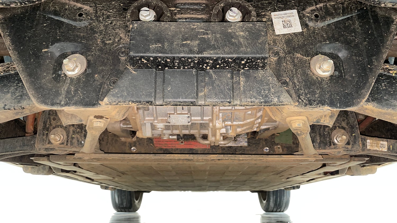 Used 2026 Tata Harrier EV Fearless + 75 Electric Automatic extra REAR UNDERBODY VIEW (TAKEN FROM REAR)