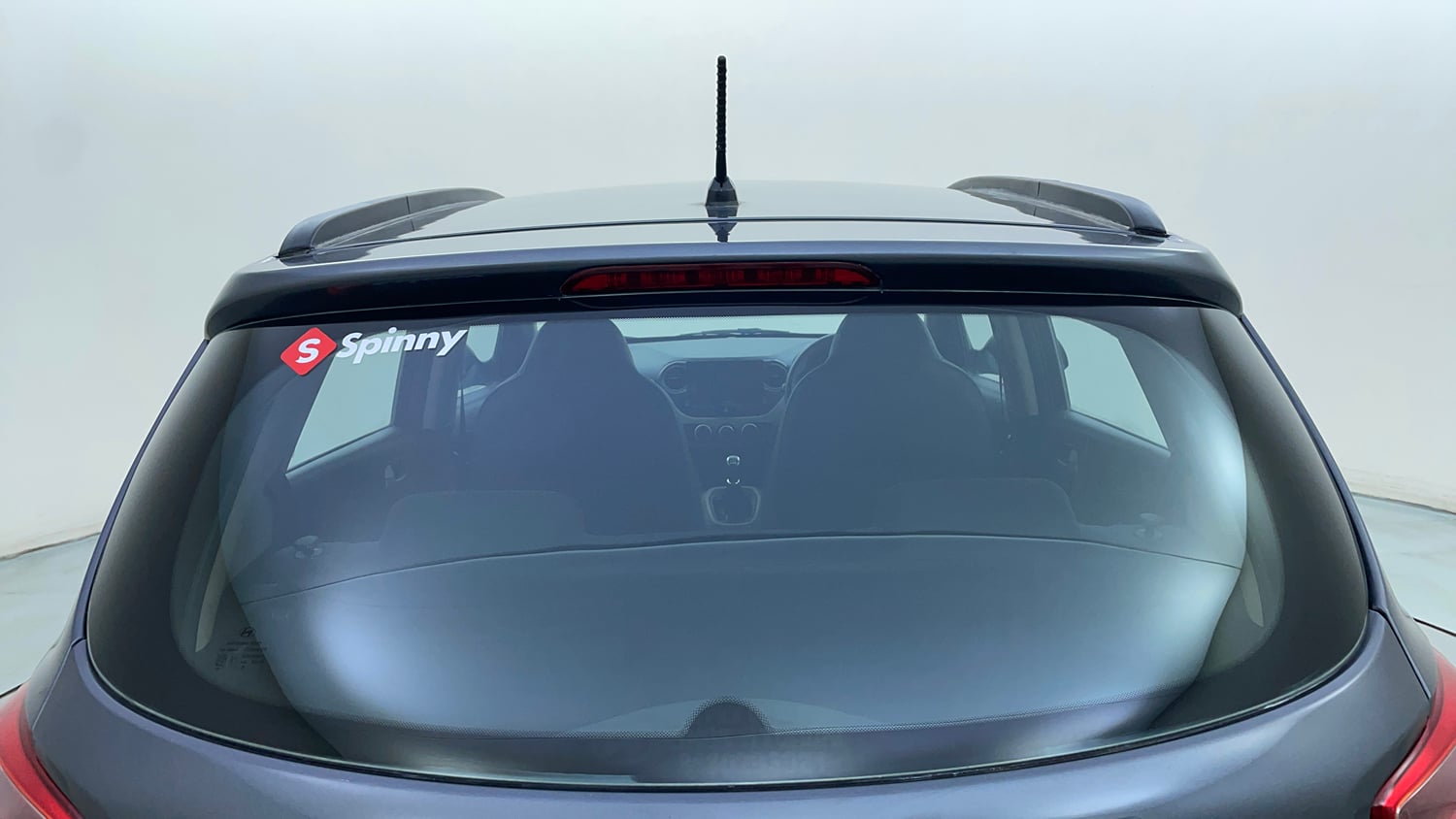 Used 2014 Hyundai Grand i10 Sportz 1.2 Kappa VTVT Petrol Manual exterior BACK WINDSHIELD VIEW