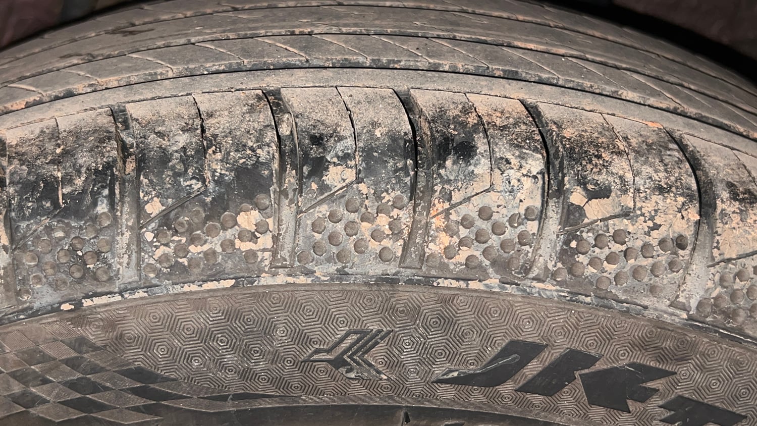 Used 2020 Honda WR-V VX MT Petrol Petrol Manual tyres LEFT REAR TYRE TREAD VIEW