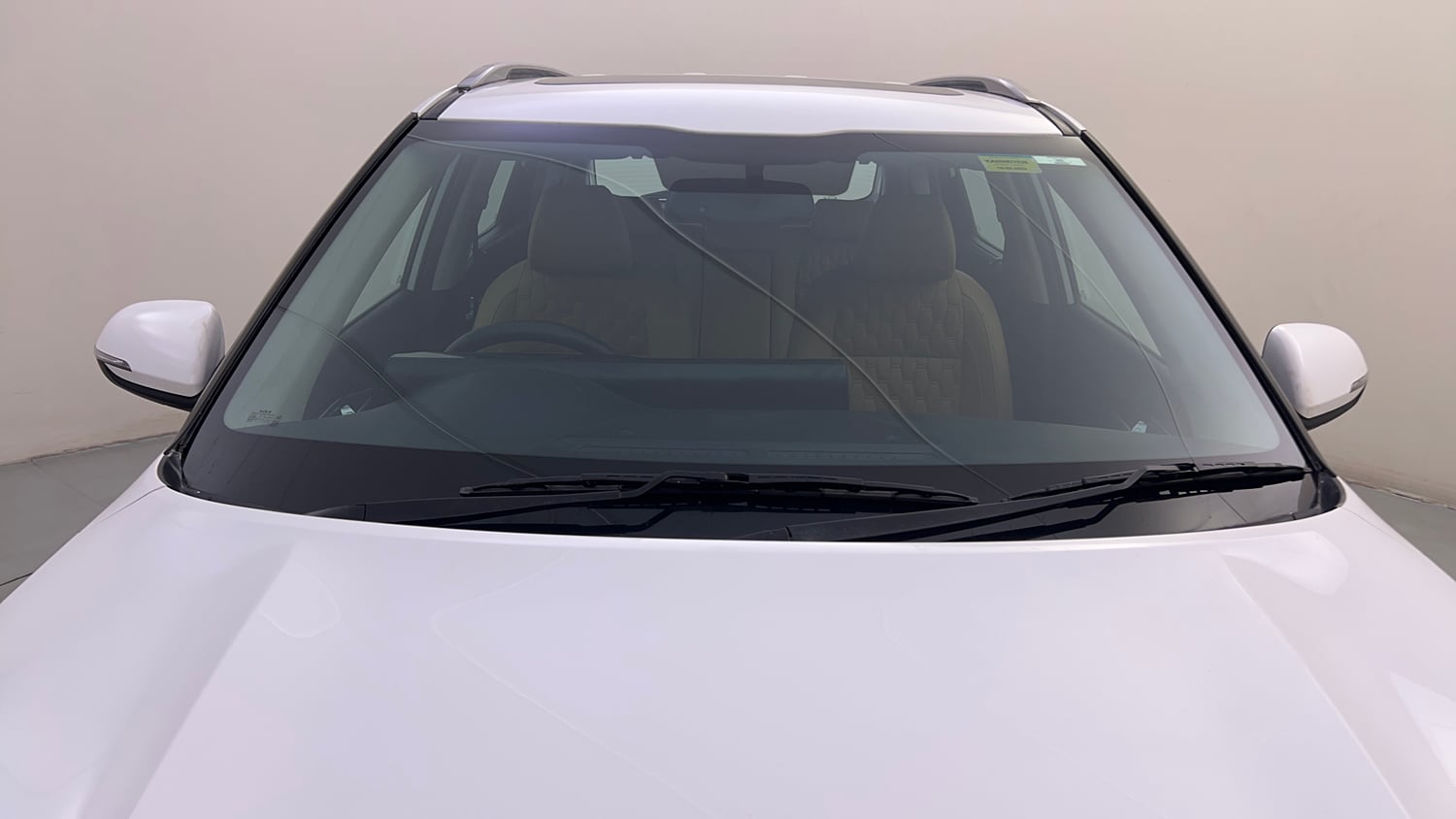 Used 2022 Kia Seltos HTX Plus 1.5 Diesel Diesel Manual exterior FRONT WINDSHIELD VIEW