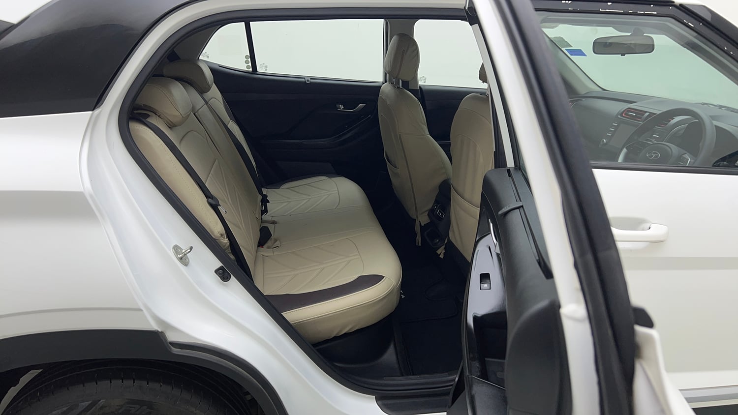 Used 2023 Hyundai Creta S Plus 1.5 Petrol Knight Petrol Manual interior RIGHT SIDE REAR DOOR CABIN VIEW