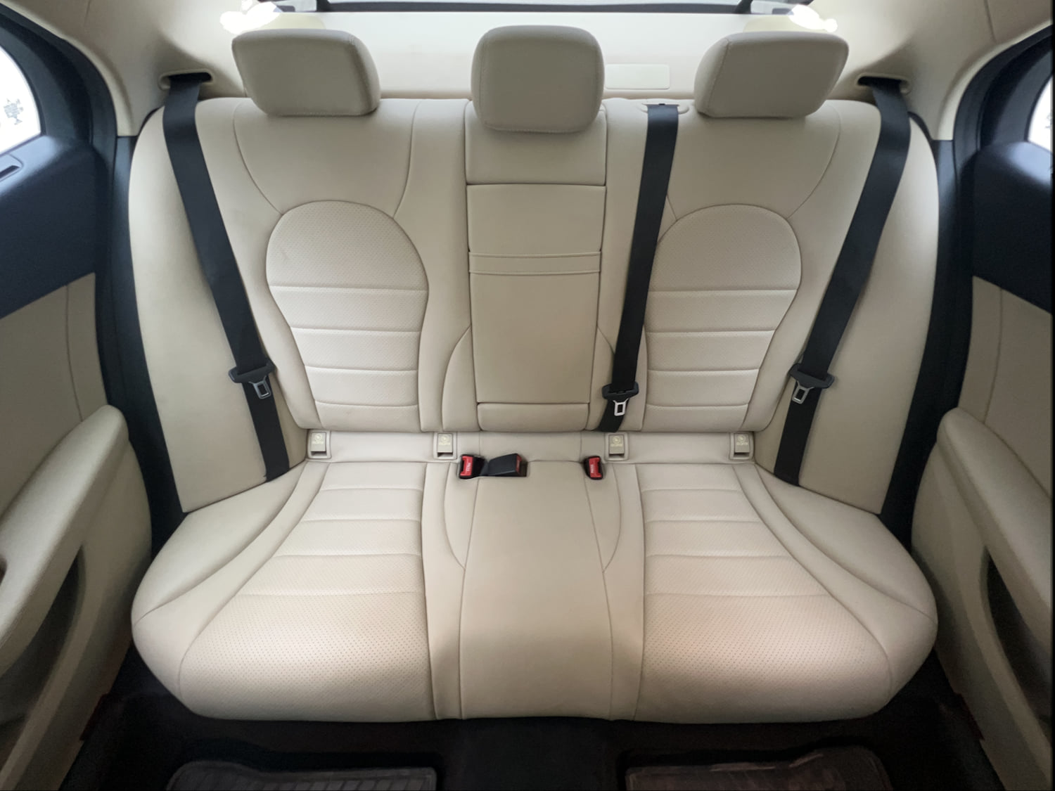 Used 2017 Mercedes-Benz C-Class C 200 Avantgarde Petrol Automatic interior REAR SEAT CONDITION VIEW
