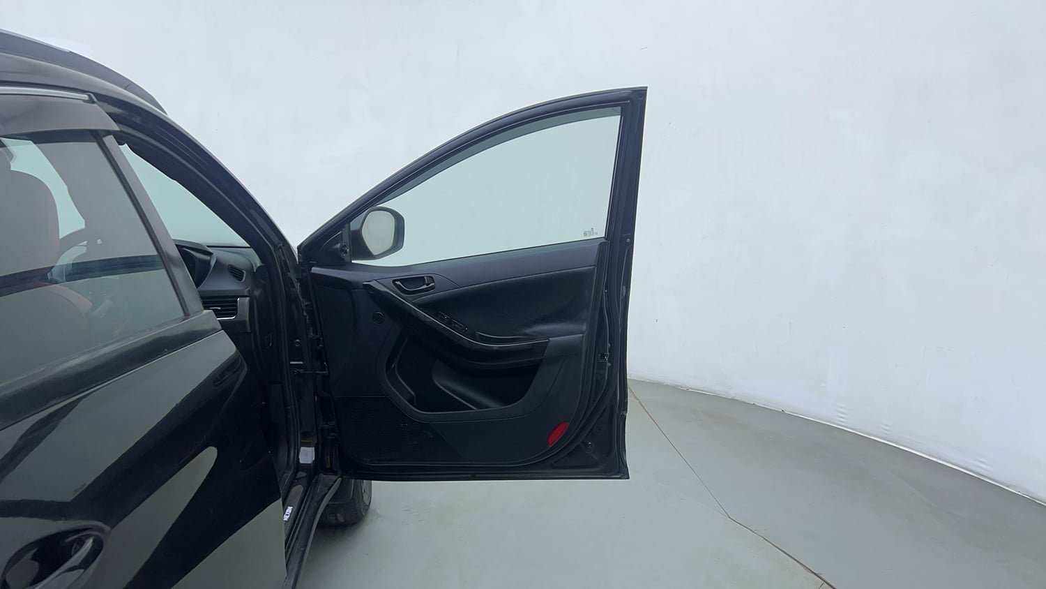 Used 2023 Tata Nexon XZA Plus LUXS Red Dark Edition Petrol Automatic interior RIGHT FRONT DOOR OPEN VIEW