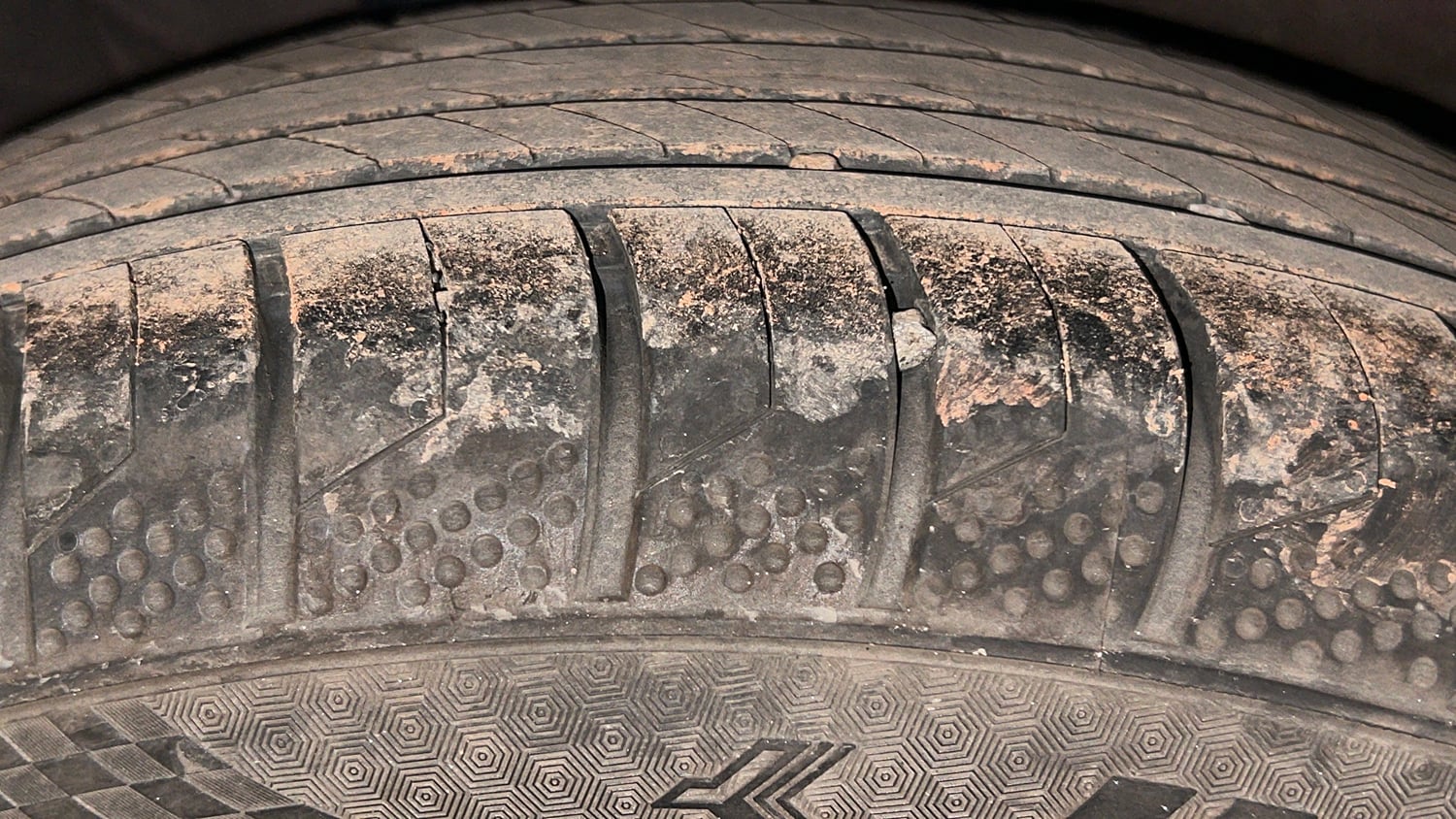 Used 2020 Honda WR-V VX MT Petrol Petrol Manual tyres RIGHT REAR TYRE TREAD VIEW