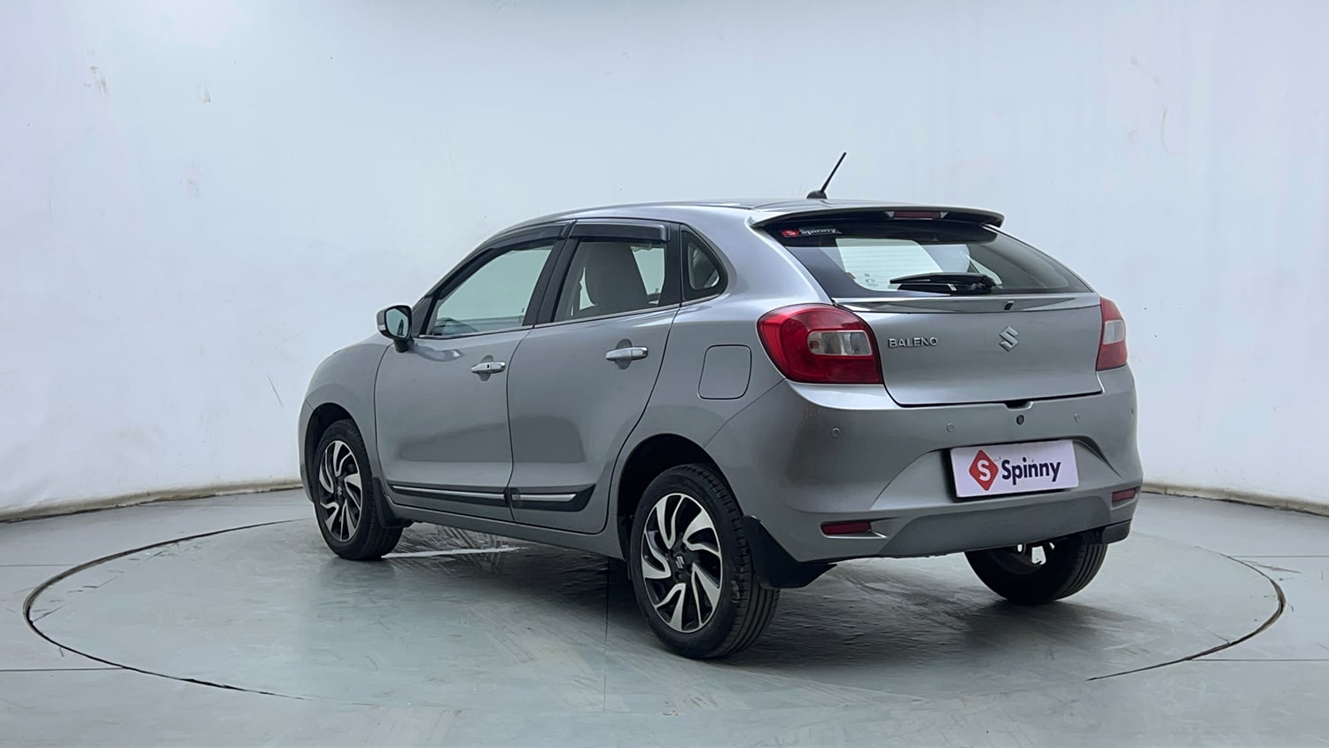 Used 2021 Maruti Suzuki Baleno Zeta Petrol Manual exterior LEFT REAR CORNER VIEW