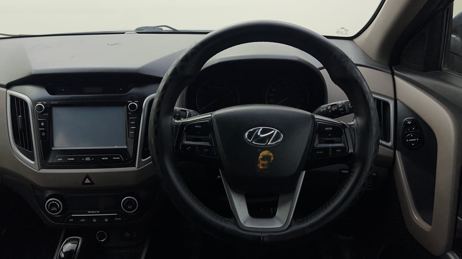 Used 2017 Hyundai Creta 1.6 SX Plus AT Petrol Petrol Automatic interior STEERING VIEW