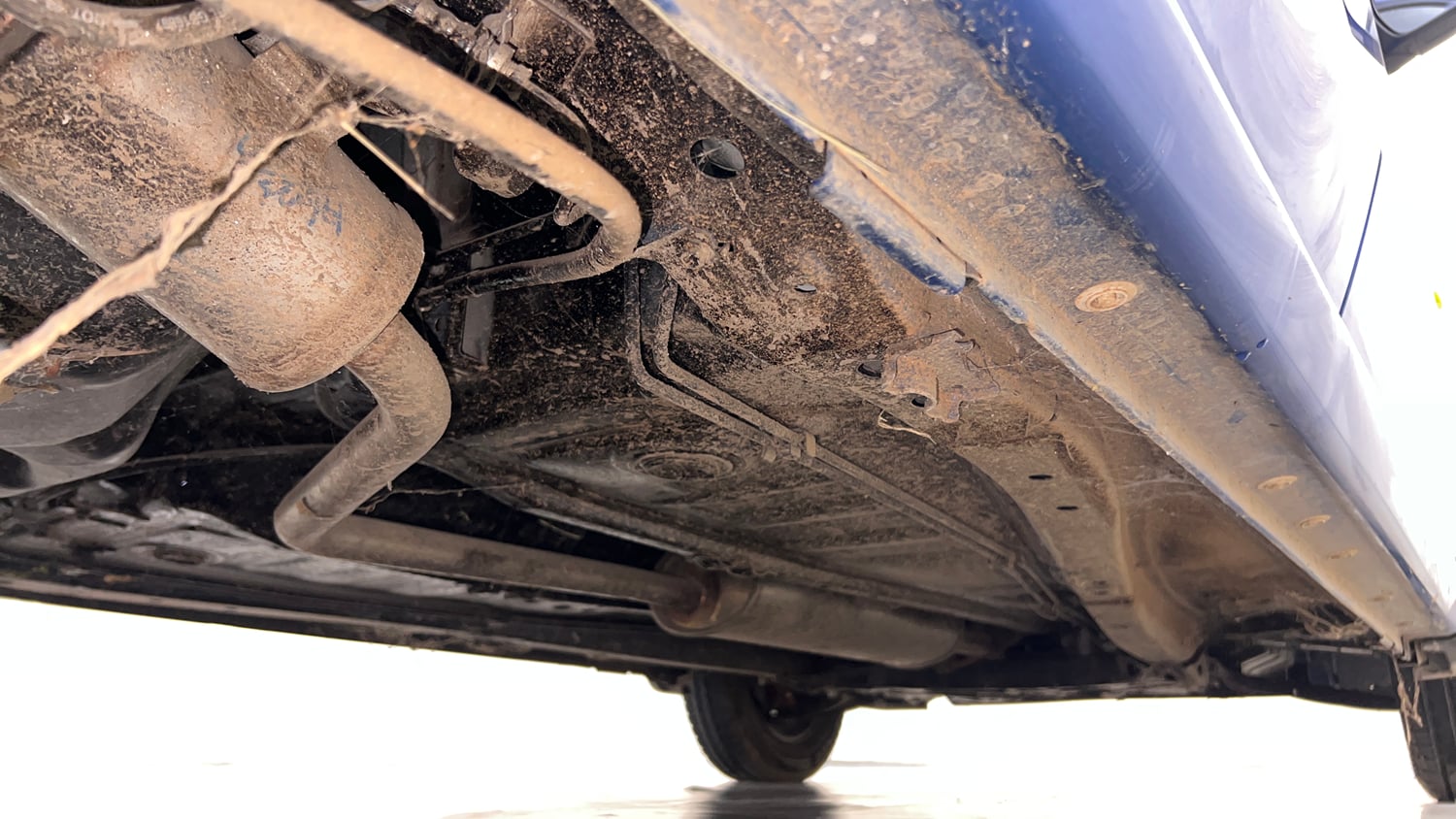 Used 2023 Maruti Suzuki Alto K10 VXi Plus AGS Petrol Automatic extra REAR RIGHT UNDERBODY VIEW