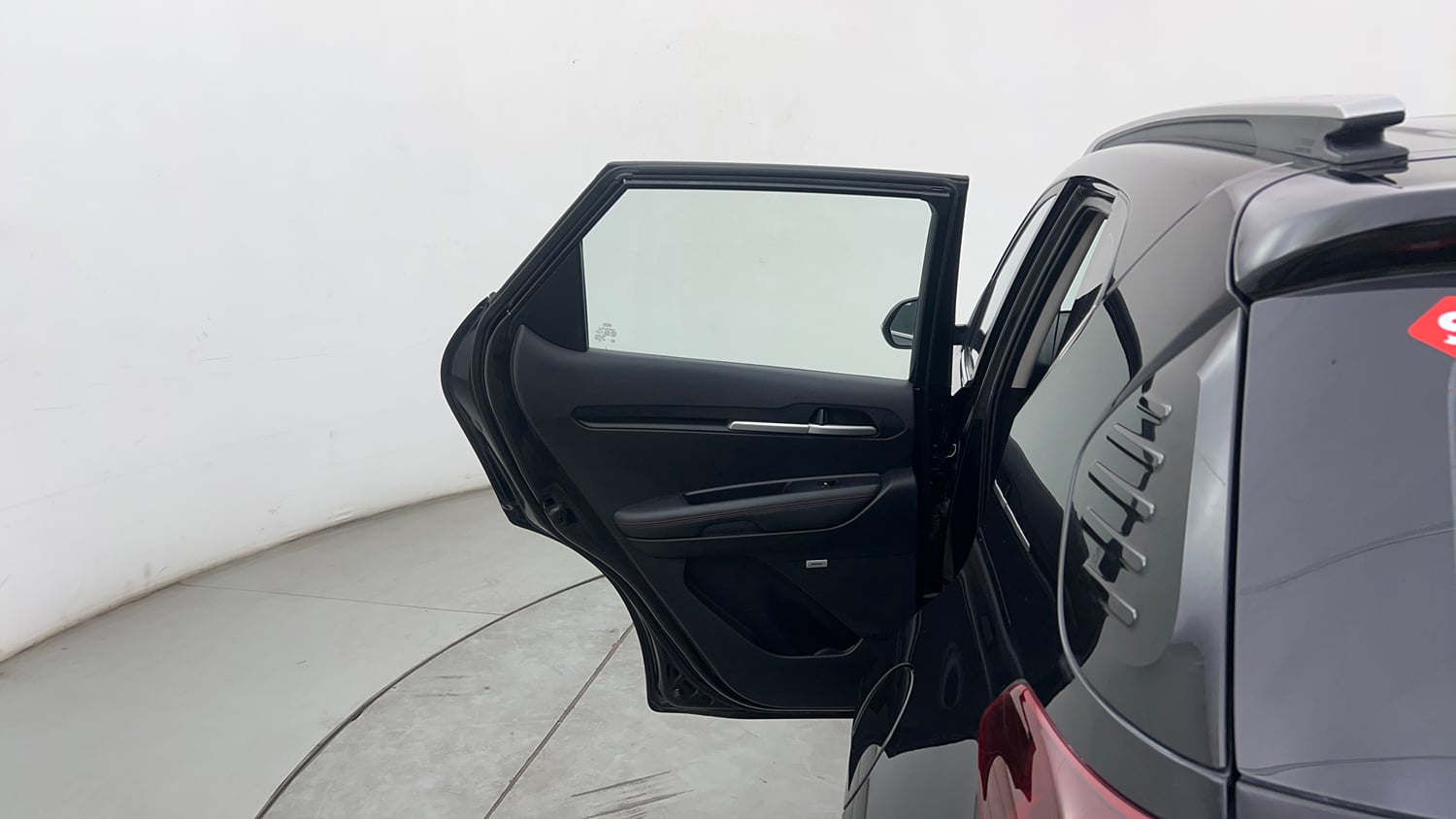 Used 2021 Kia Sonet GTX Plus 1.5 AT Diesel Automatic interior LEFT REAR DOOR OPEN VIEW
