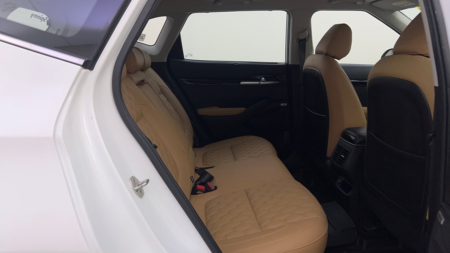 Used 2022 Kia Seltos HTX Plus 1.5 Diesel Diesel Manual interior RIGHT SIDE REAR DOOR CABIN VIEW