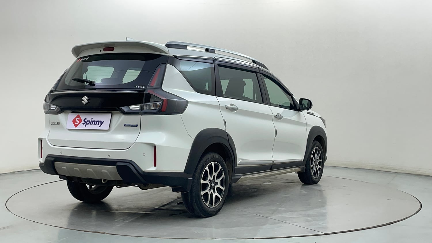 Used 2022 Maruti Suzuki XL6 Alpha Plus AT Petrol Petrol Automatic exterior RIGHT REAR CORNER VIEW
